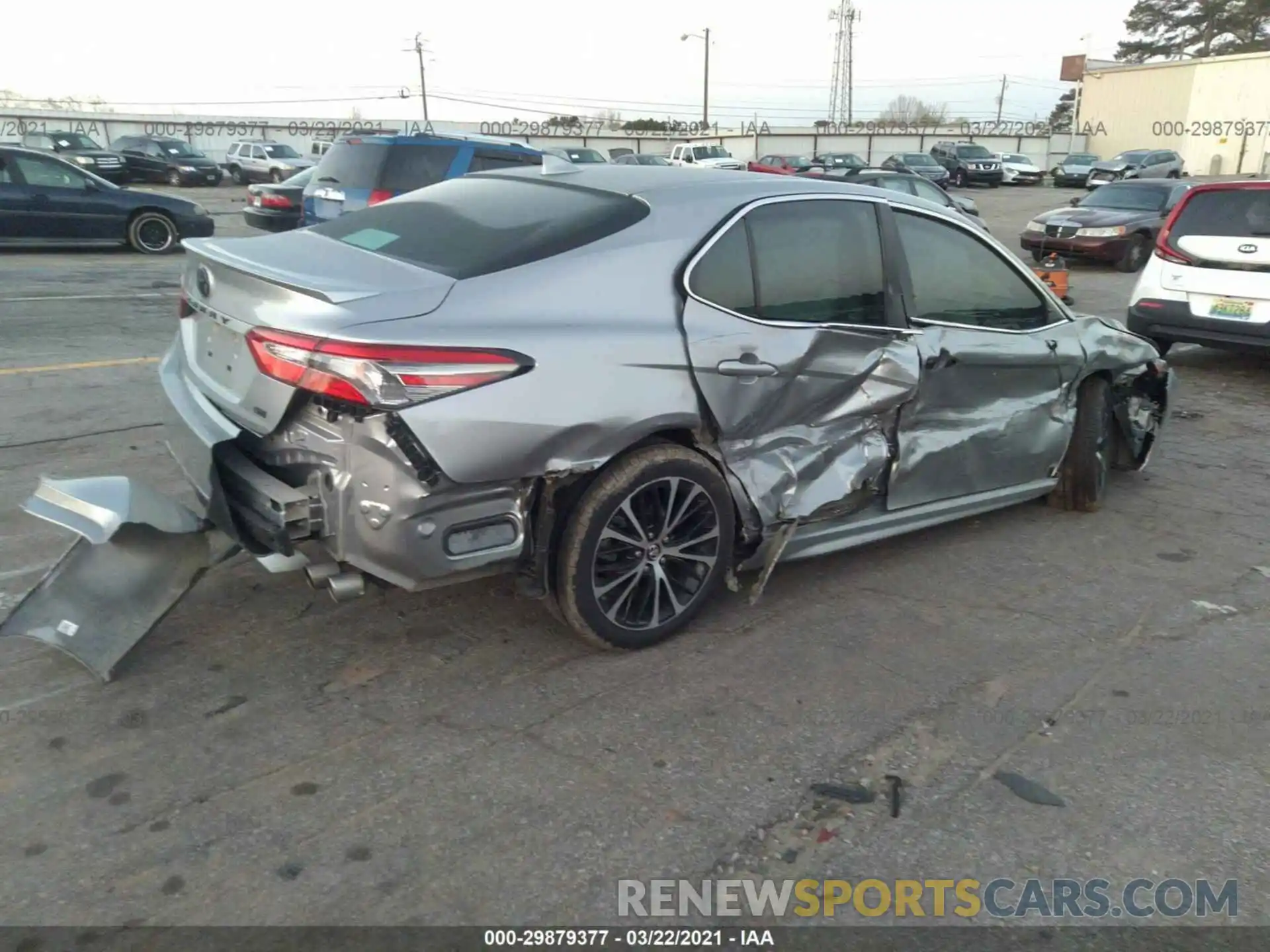 4 Photograph of a damaged car 4T1B11HK3KU815317 TOYOTA CAMRY 2019