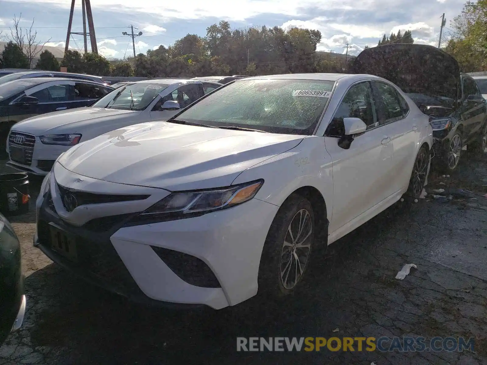 2 Photograph of a damaged car 4T1B11HK3KU816113 TOYOTA CAMRY 2019