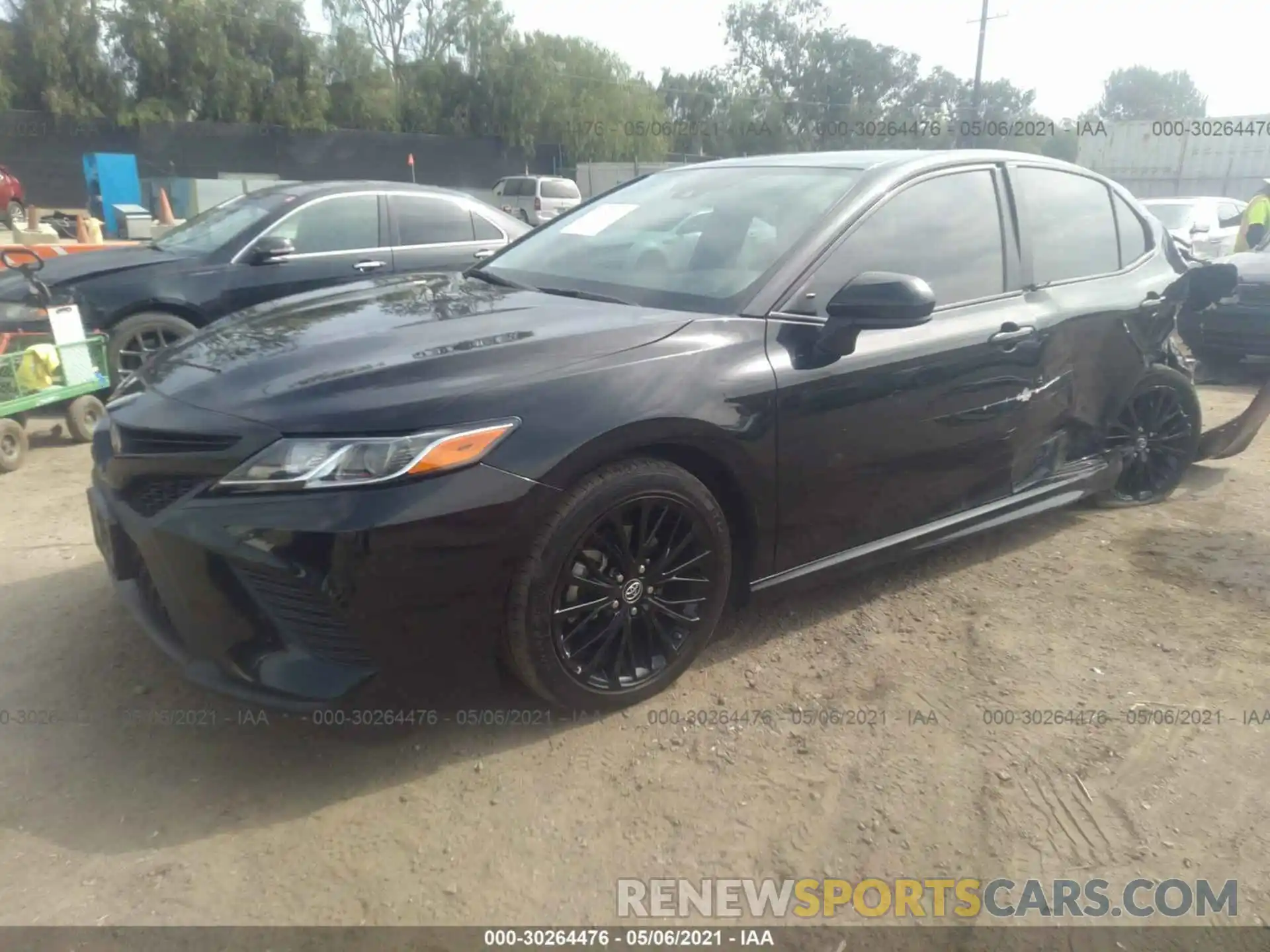 2 Photograph of a damaged car 4T1B11HK3KU816726 TOYOTA CAMRY 2019