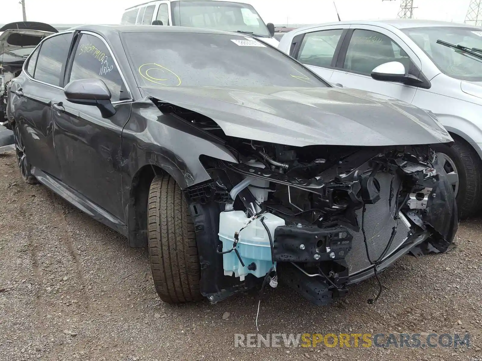 1 Photograph of a damaged car 4T1B11HK3KU817018 TOYOTA CAMRY 2019