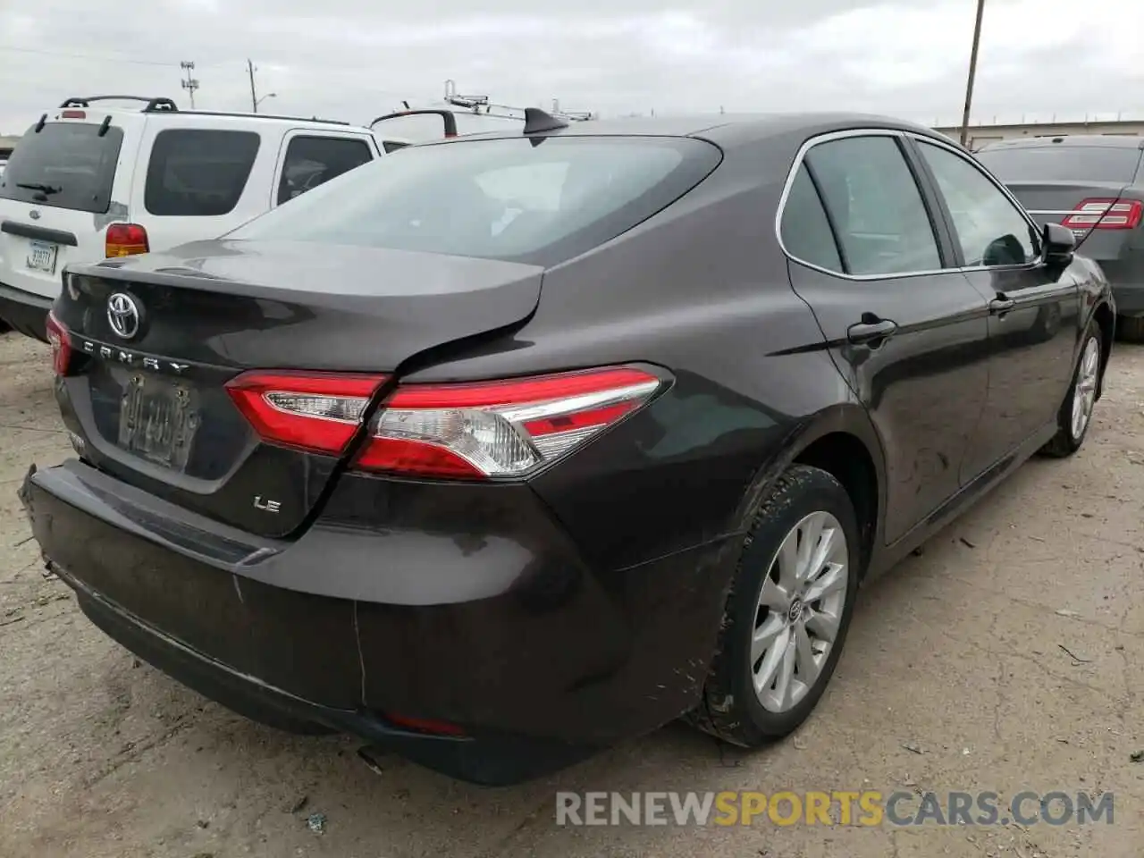 4 Photograph of a damaged car 4T1B11HK3KU817603 TOYOTA CAMRY 2019