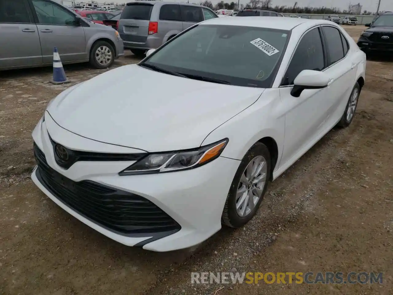 2 Photograph of a damaged car 4T1B11HK3KU818556 TOYOTA CAMRY 2019