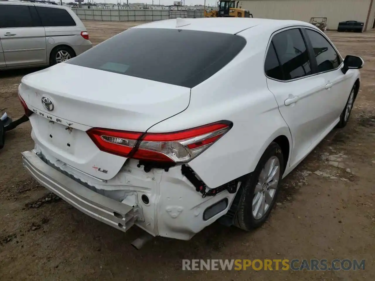 4 Photograph of a damaged car 4T1B11HK3KU818556 TOYOTA CAMRY 2019