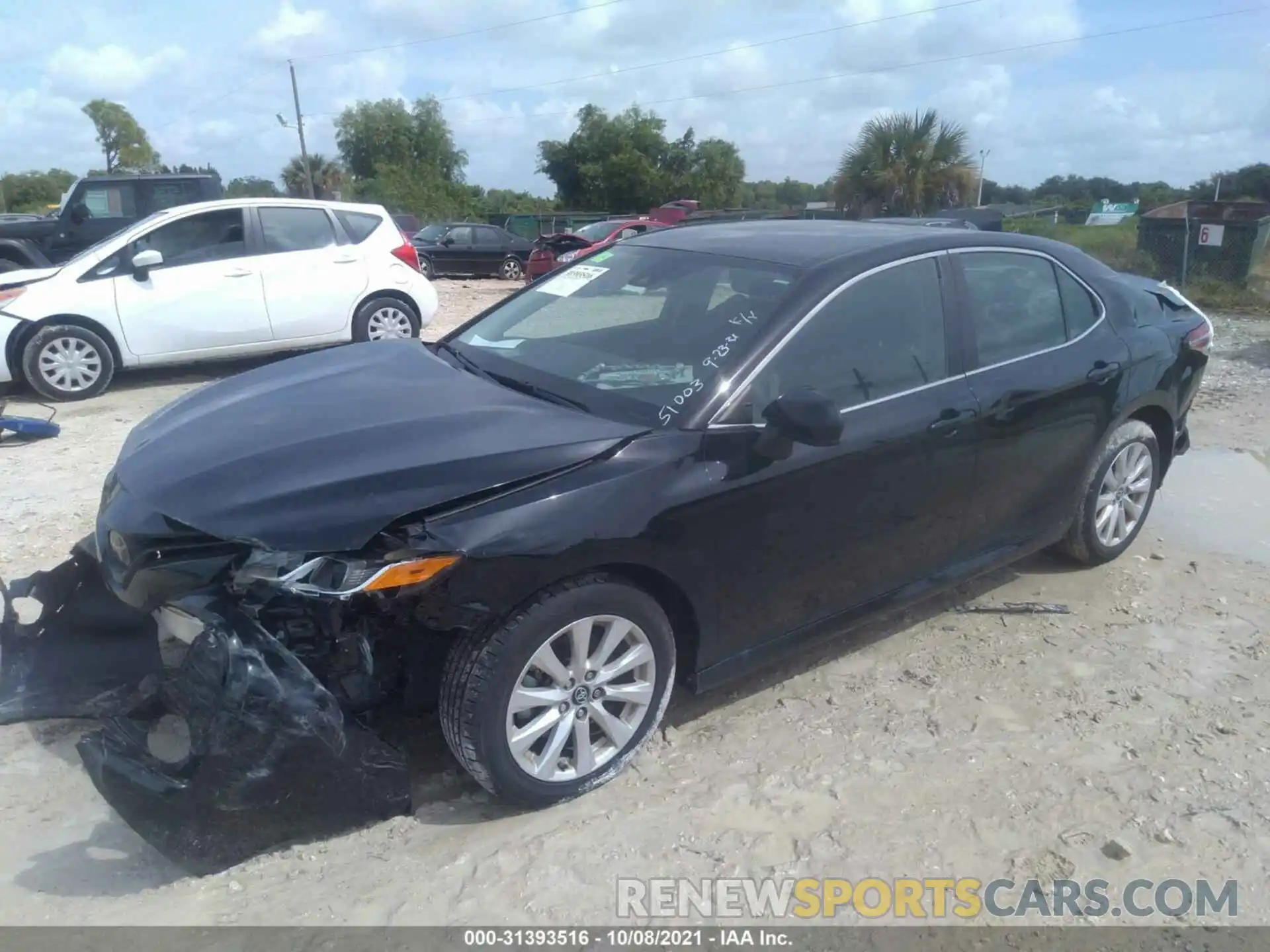 2 Photograph of a damaged car 4T1B11HK3KU819190 TOYOTA CAMRY 2019