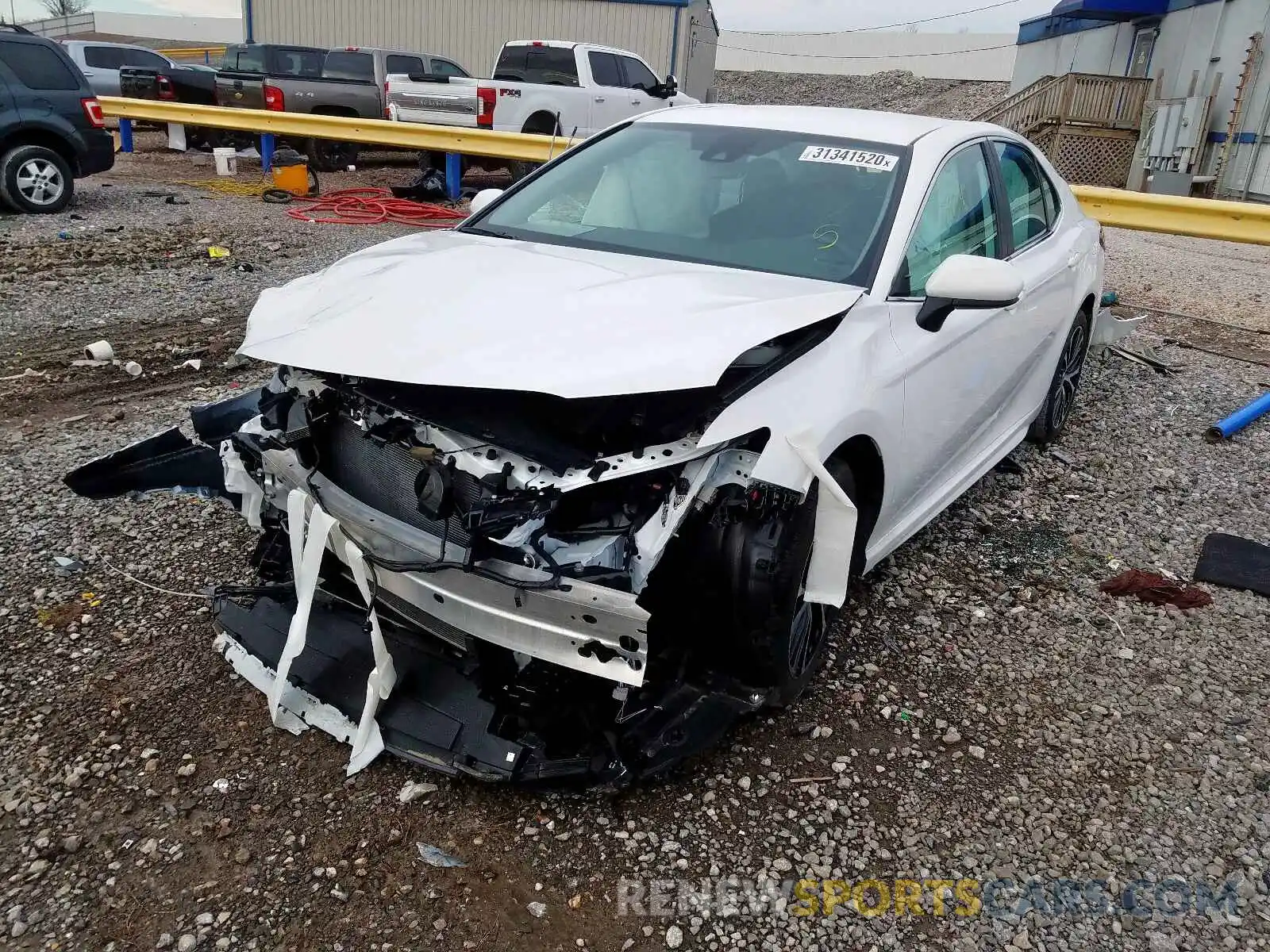 1 Photograph of a damaged car 4T1B11HK3KU820761 TOYOTA CAMRY 2019