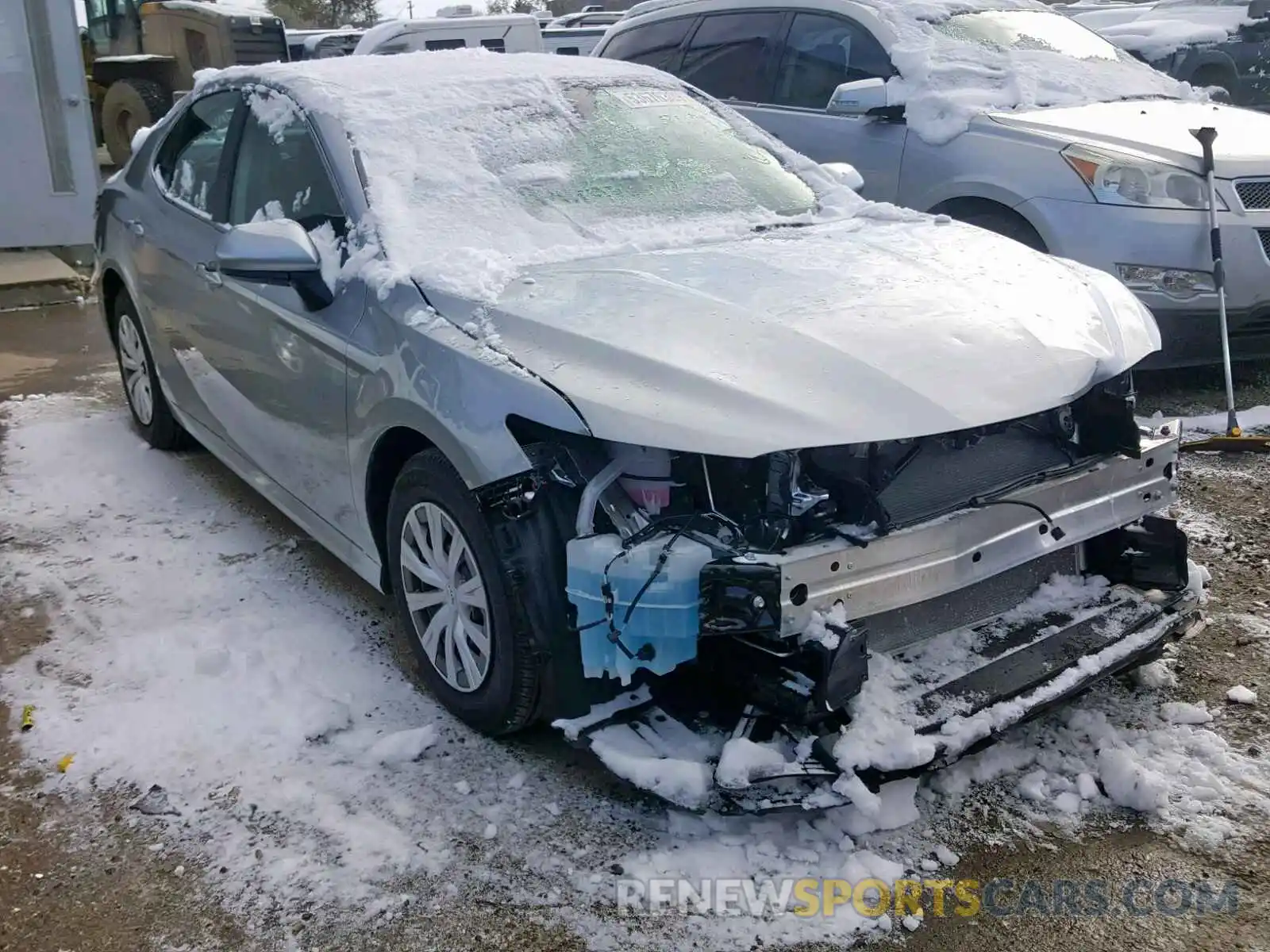 1 Photograph of a damaged car 4T1B11HK3KU821652 TOYOTA CAMRY 2019