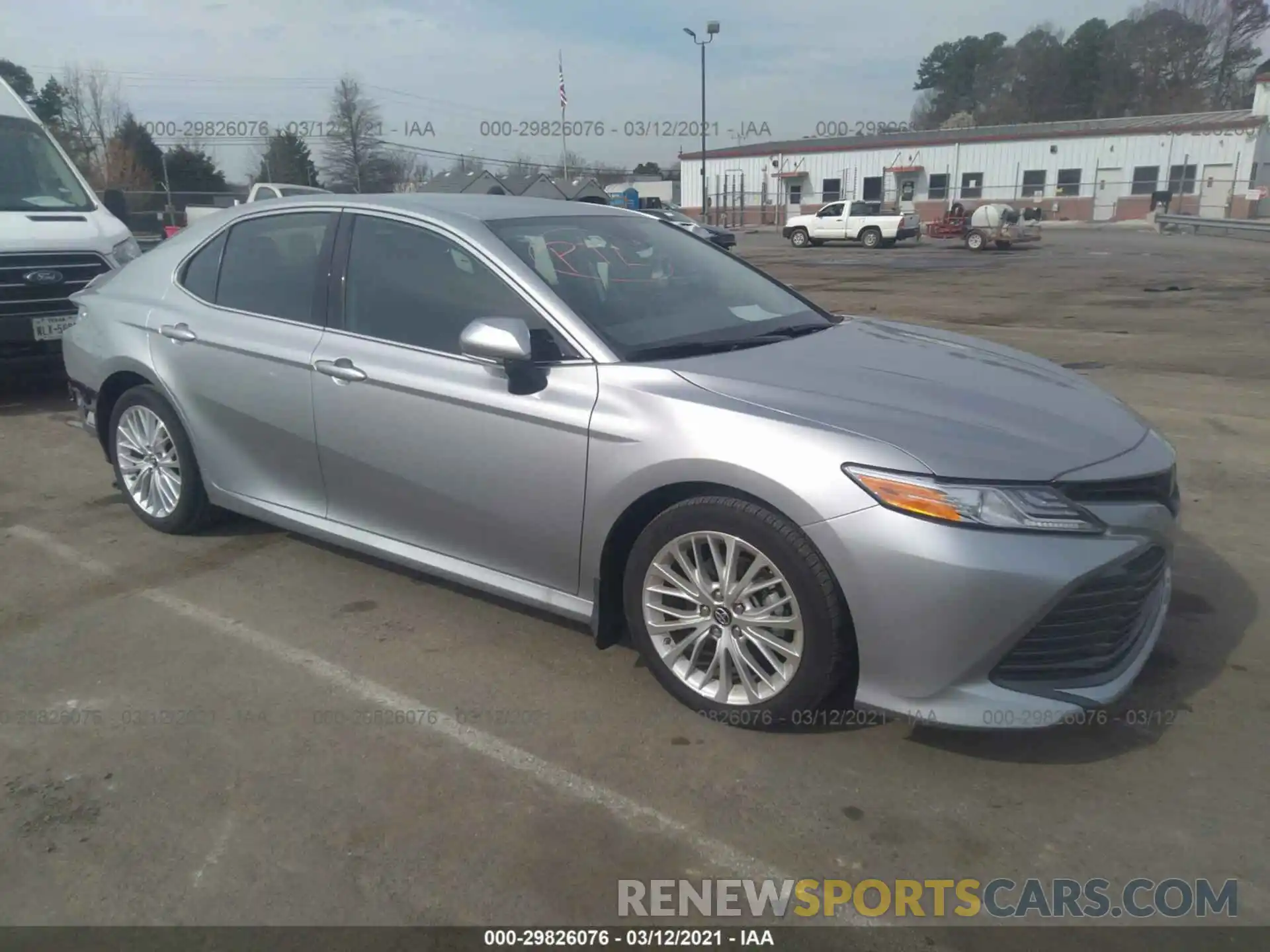 1 Photograph of a damaged car 4T1B11HK3KU821747 TOYOTA CAMRY 2019