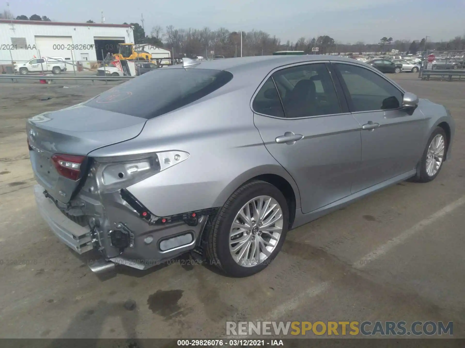 4 Photograph of a damaged car 4T1B11HK3KU821747 TOYOTA CAMRY 2019