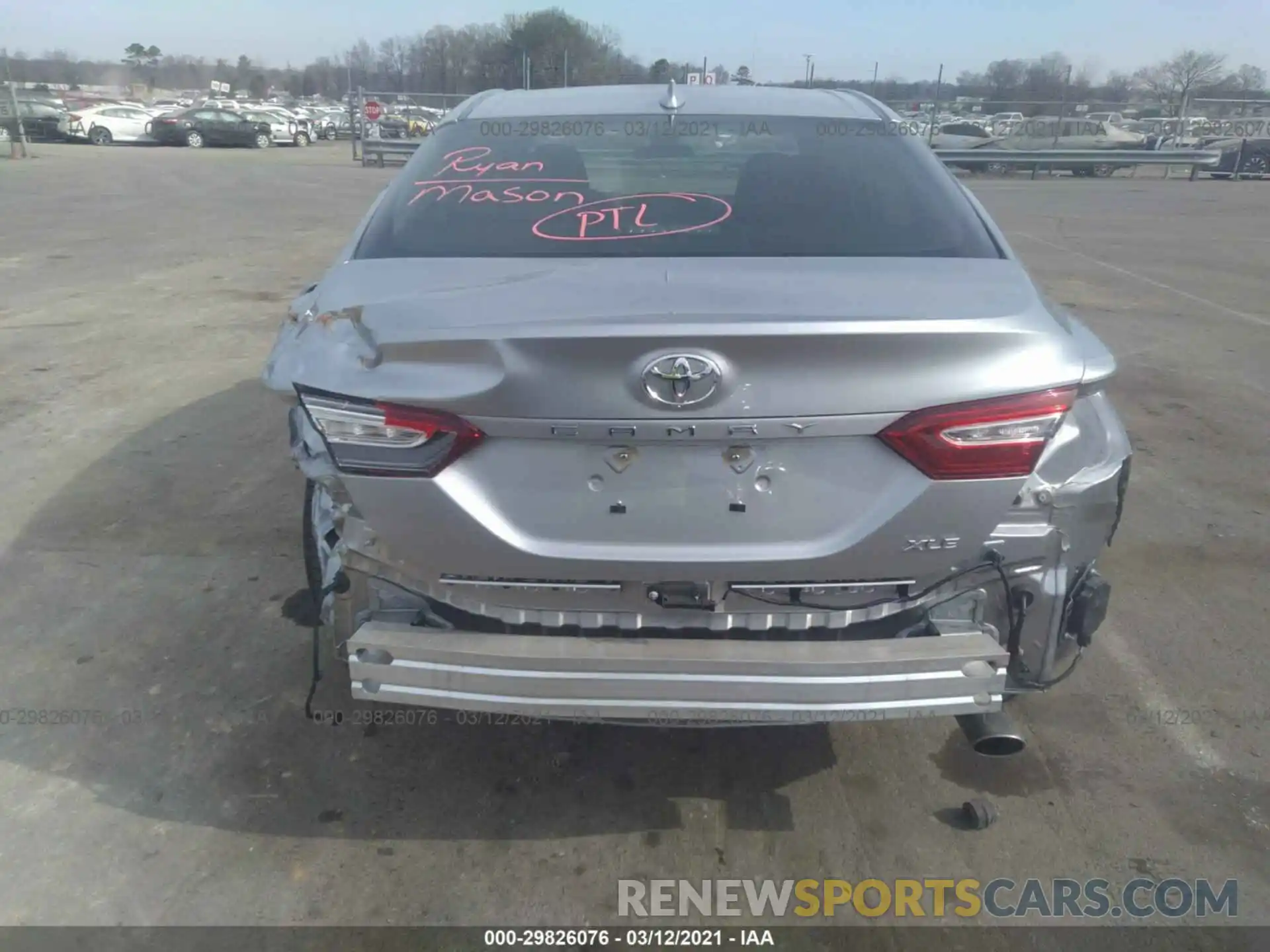 6 Photograph of a damaged car 4T1B11HK3KU821747 TOYOTA CAMRY 2019