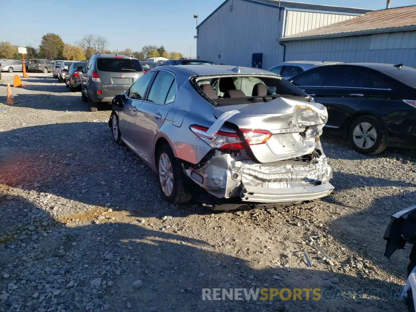 3 Photograph of a damaged car 4T1B11HK3KU823465 TOYOTA CAMRY 2019