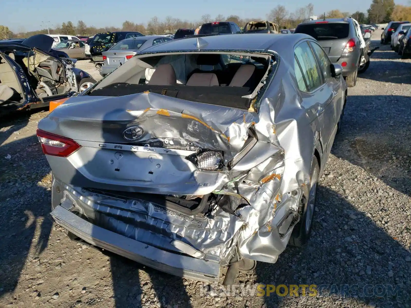 9 Photograph of a damaged car 4T1B11HK3KU823465 TOYOTA CAMRY 2019