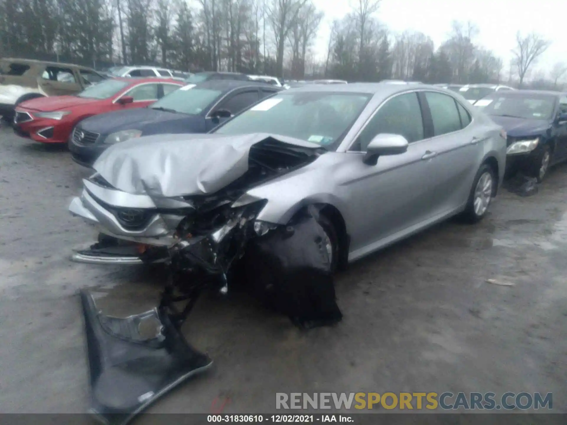 2 Photograph of a damaged car 4T1B11HK3KU823966 TOYOTA CAMRY 2019