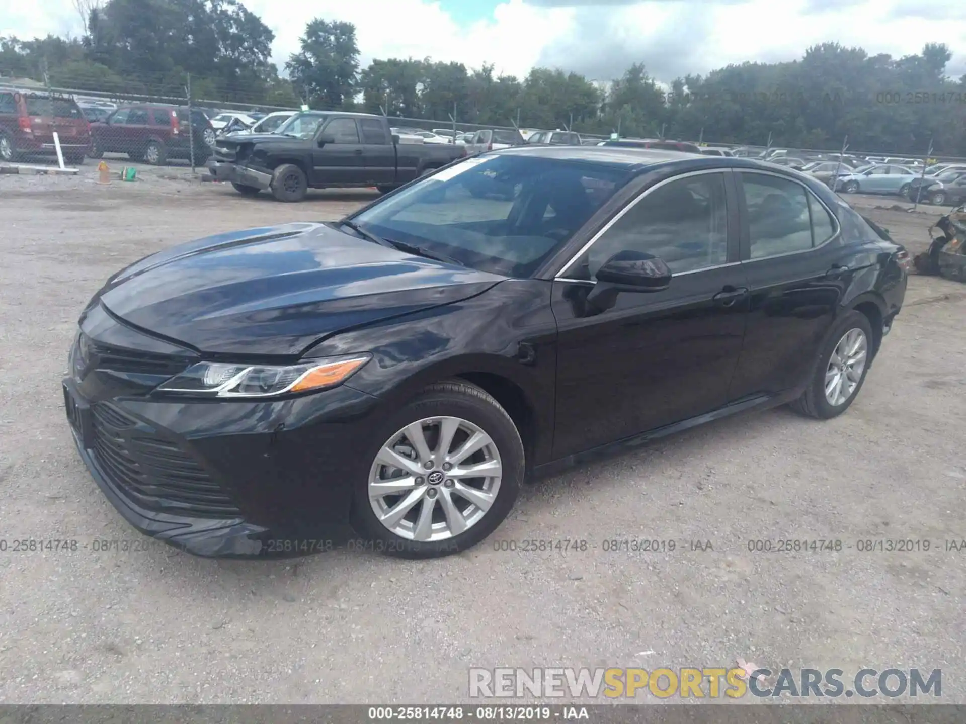 2 Photograph of a damaged car 4T1B11HK3KU824163 TOYOTA CAMRY 2019