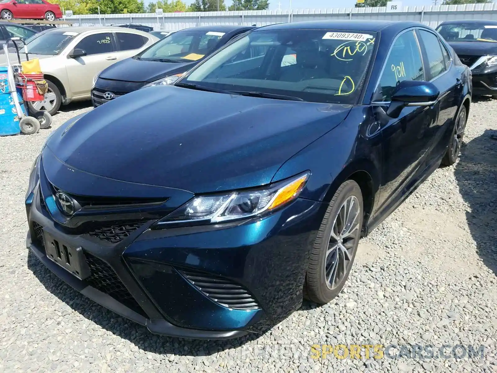 2 Photograph of a damaged car 4T1B11HK3KU824194 TOYOTA CAMRY 2019