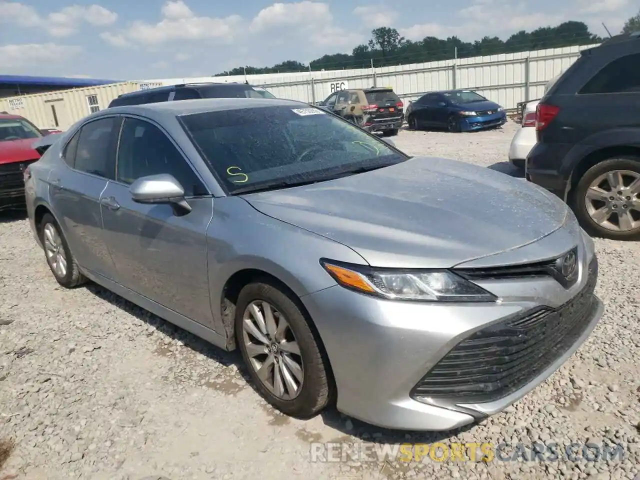 1 Photograph of a damaged car 4T1B11HK3KU825121 TOYOTA CAMRY 2019