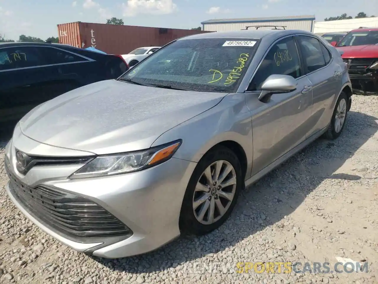 2 Photograph of a damaged car 4T1B11HK3KU825121 TOYOTA CAMRY 2019