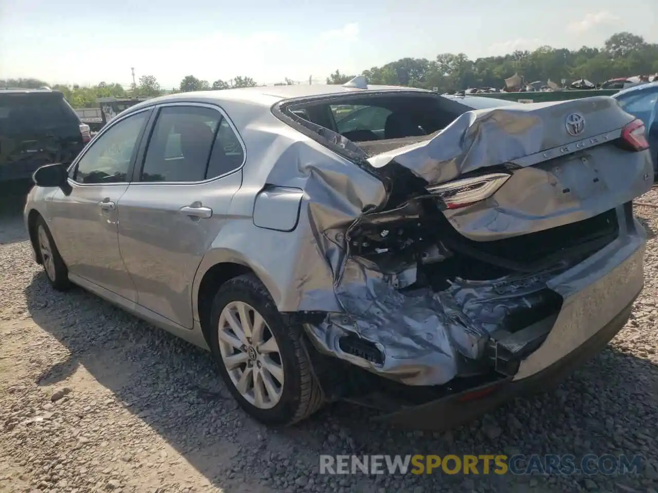 3 Photograph of a damaged car 4T1B11HK3KU825121 TOYOTA CAMRY 2019