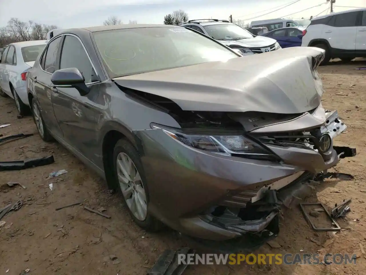 1 Photograph of a damaged car 4T1B11HK3KU825250 TOYOTA CAMRY 2019