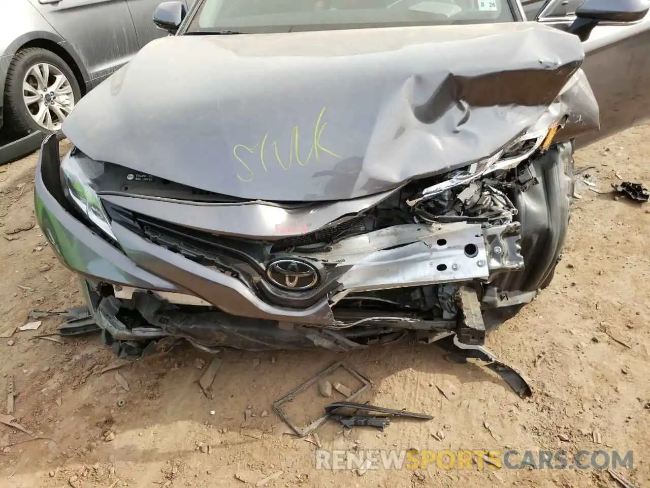 7 Photograph of a damaged car 4T1B11HK3KU825250 TOYOTA CAMRY 2019