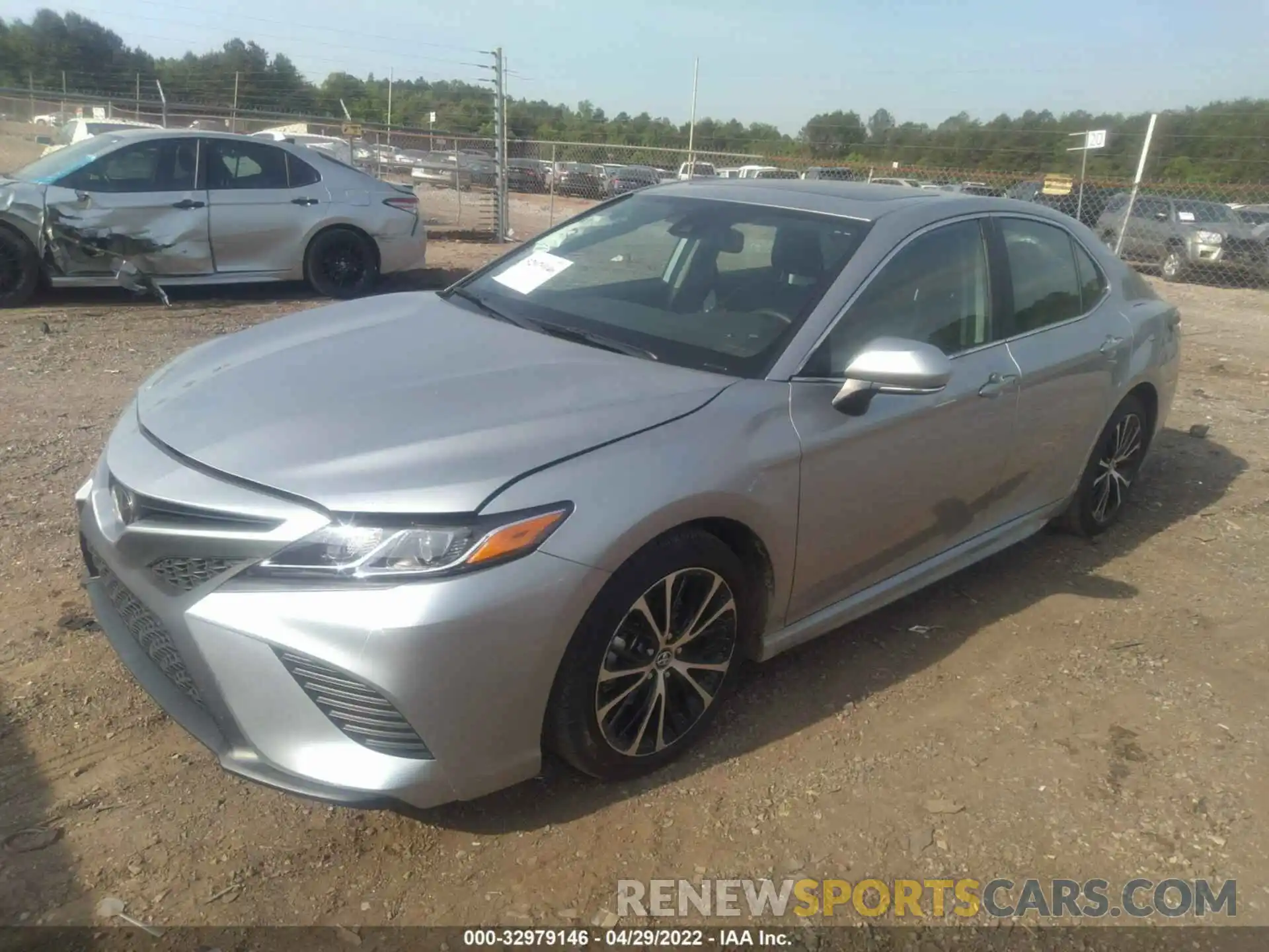 2 Photograph of a damaged car 4T1B11HK3KU825541 TOYOTA CAMRY 2019