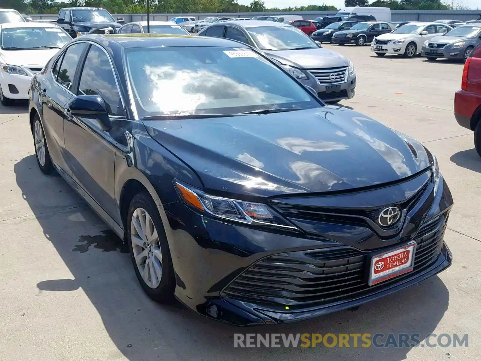 1 Photograph of a damaged car 4T1B11HK3KU826365 TOYOTA CAMRY 2019