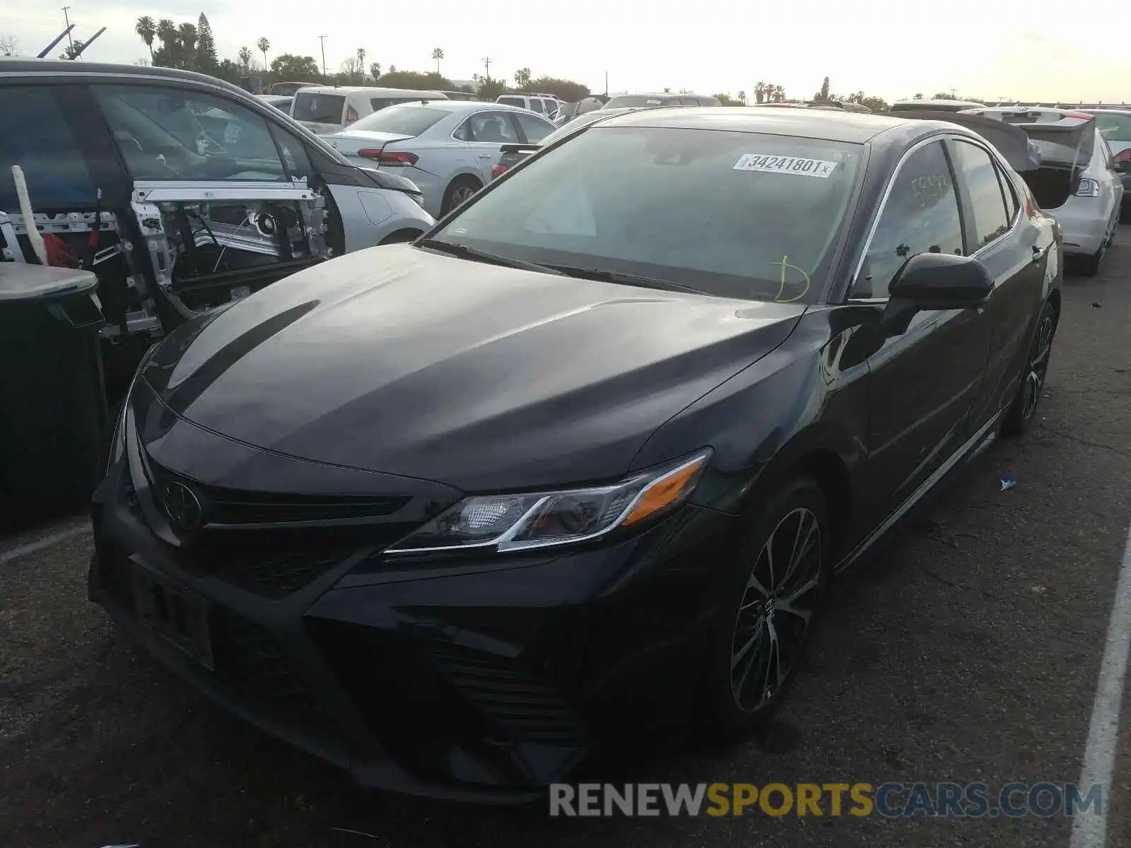 2 Photograph of a damaged car 4T1B11HK3KU826592 TOYOTA CAMRY 2019