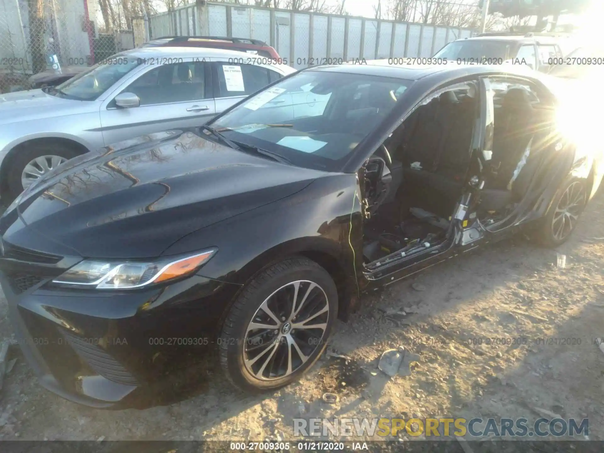 2 Photograph of a damaged car 4T1B11HK3KU826656 TOYOTA CAMRY 2019