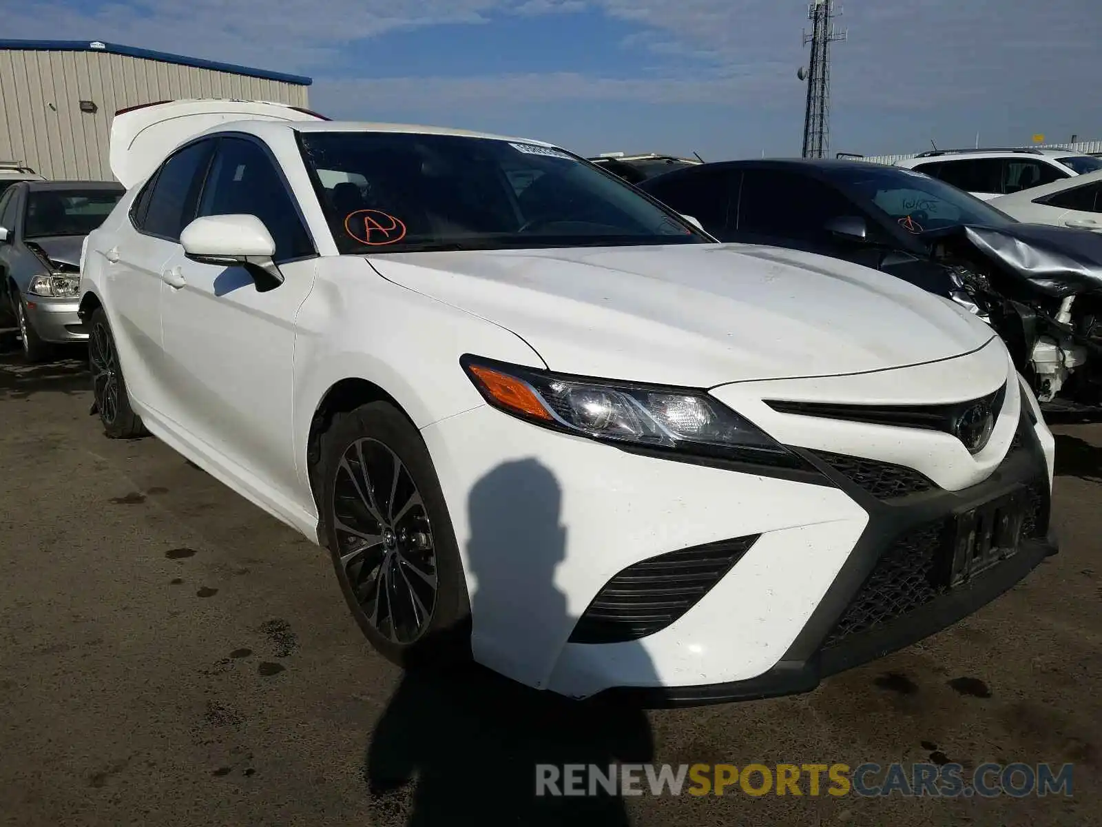 1 Photograph of a damaged car 4T1B11HK3KU826799 TOYOTA CAMRY 2019