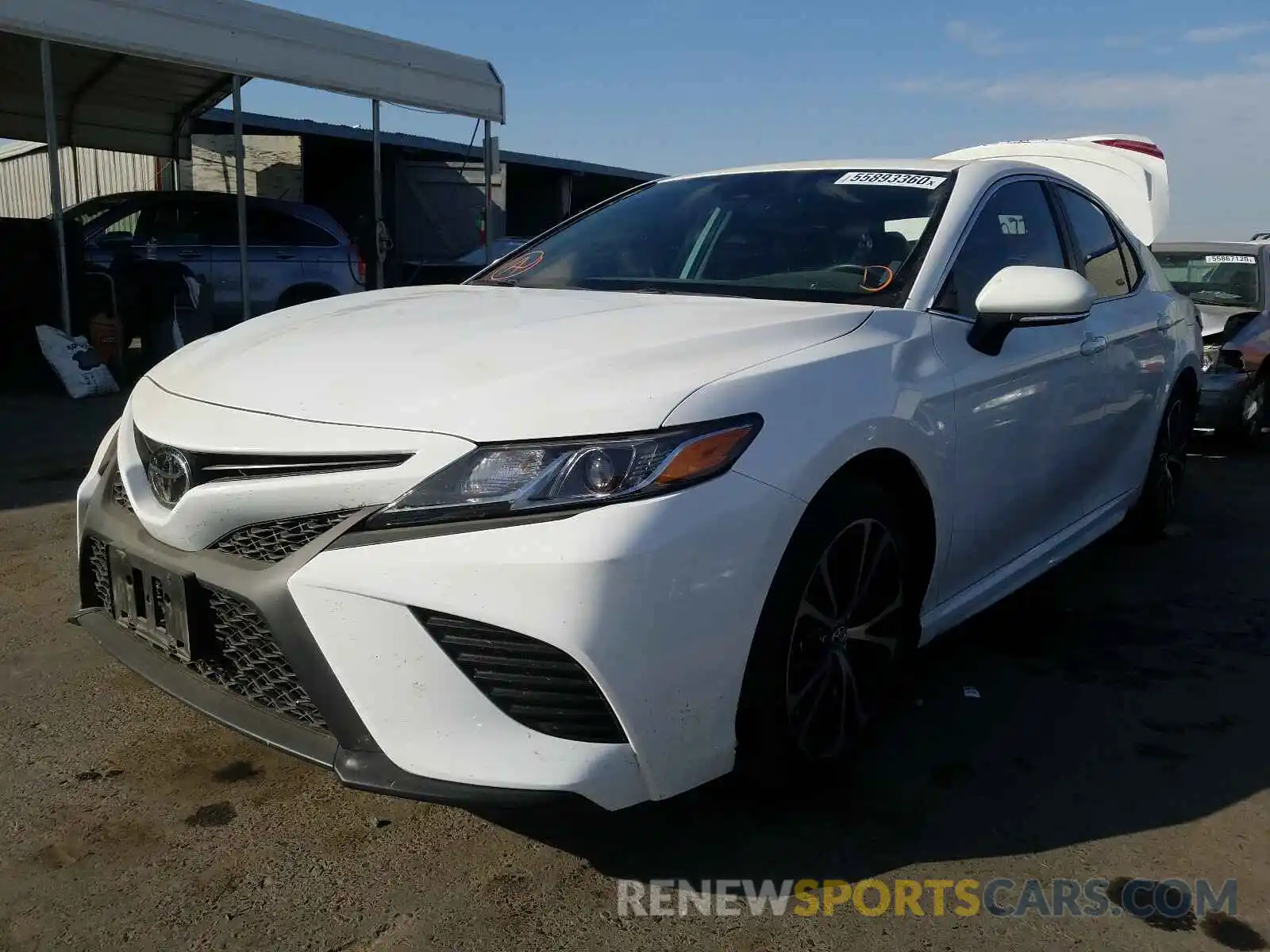 2 Photograph of a damaged car 4T1B11HK3KU826799 TOYOTA CAMRY 2019