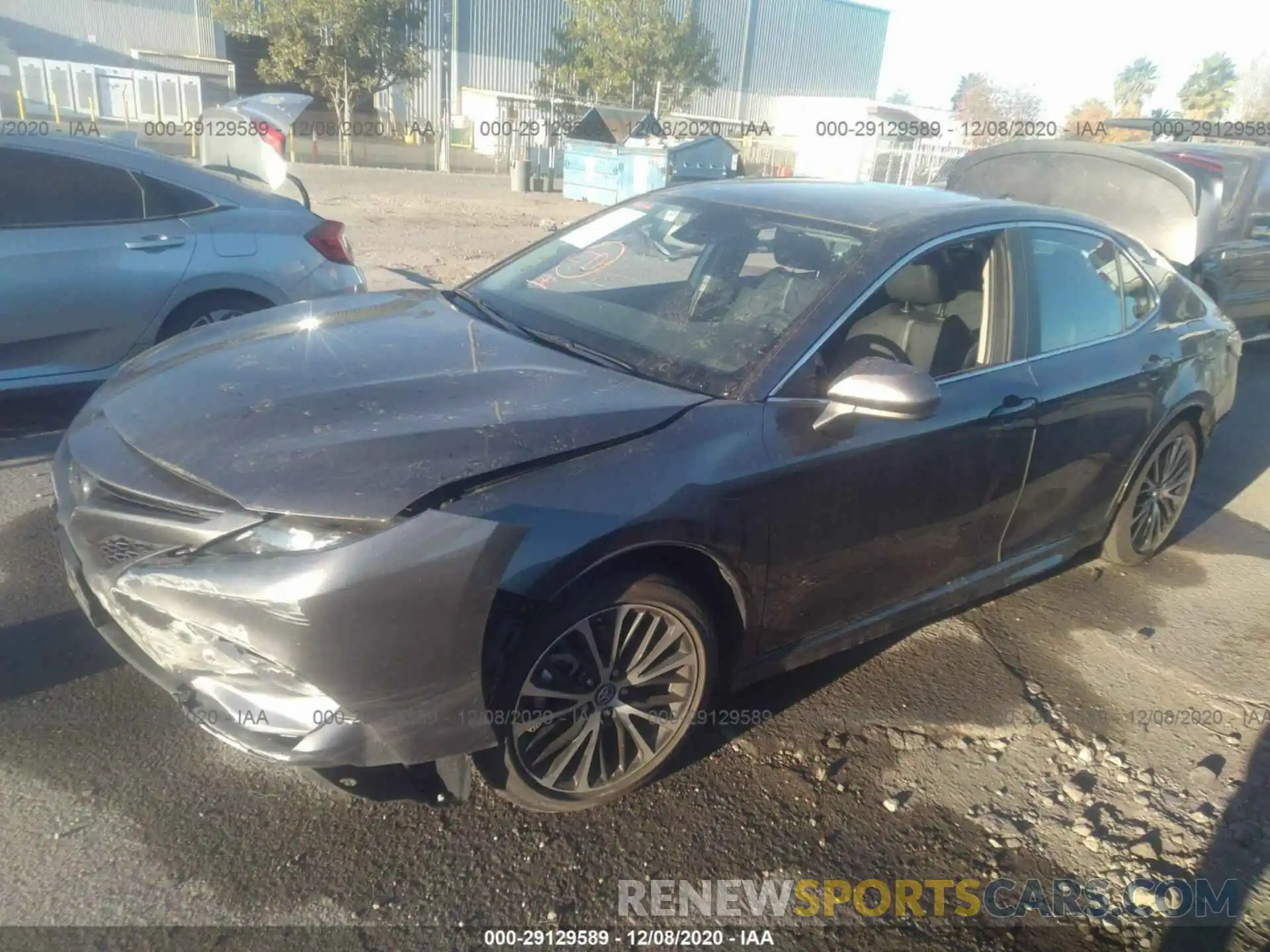 2 Photograph of a damaged car 4T1B11HK3KU827385 TOYOTA CAMRY 2019