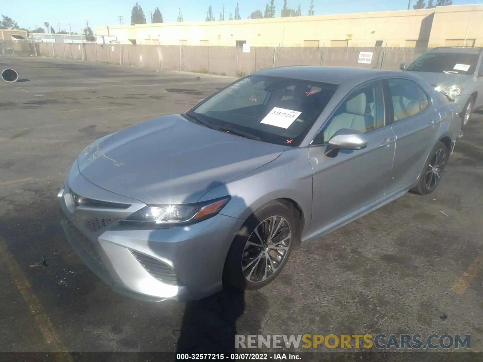 2 Photograph of a damaged car 4T1B11HK3KU827452 TOYOTA CAMRY 2019