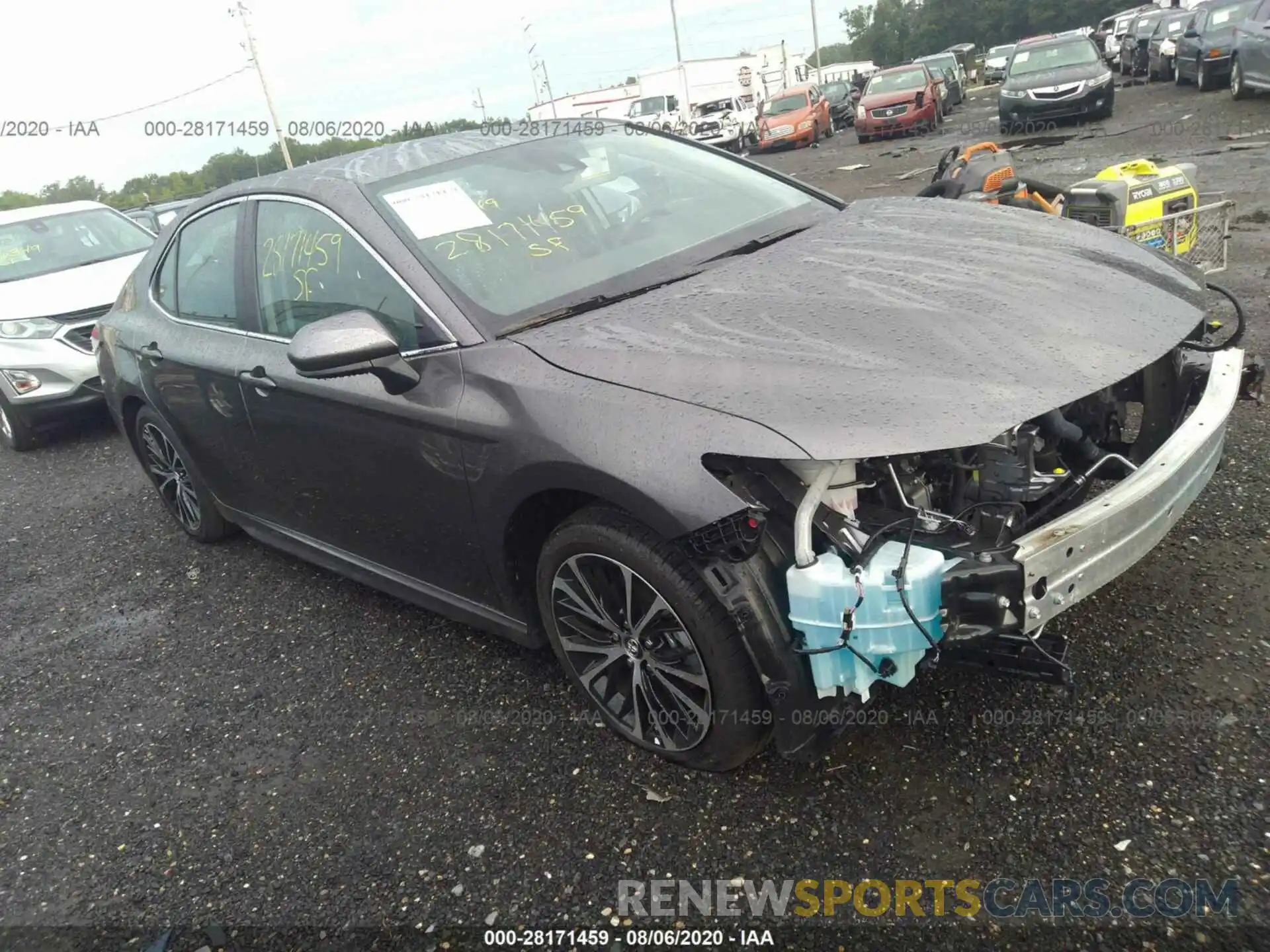 1 Photograph of a damaged car 4T1B11HK3KU827645 TOYOTA CAMRY 2019