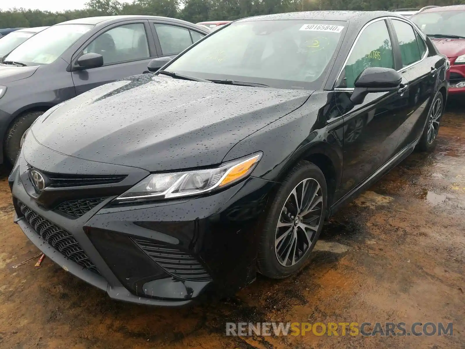 2 Photograph of a damaged car 4T1B11HK3KU828021 TOYOTA CAMRY 2019