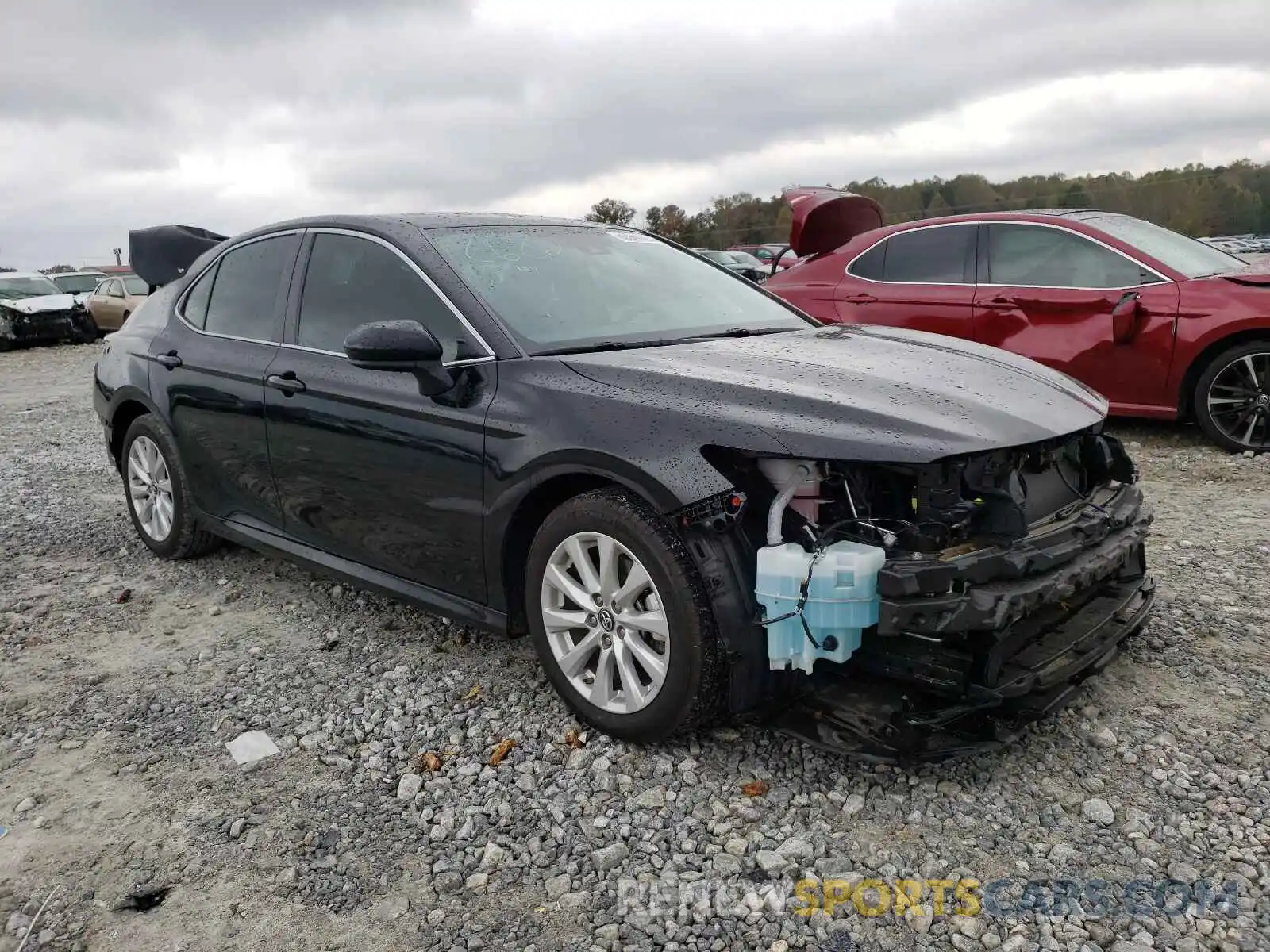 1 Photograph of a damaged car 4T1B11HK3KU828682 TOYOTA CAMRY 2019