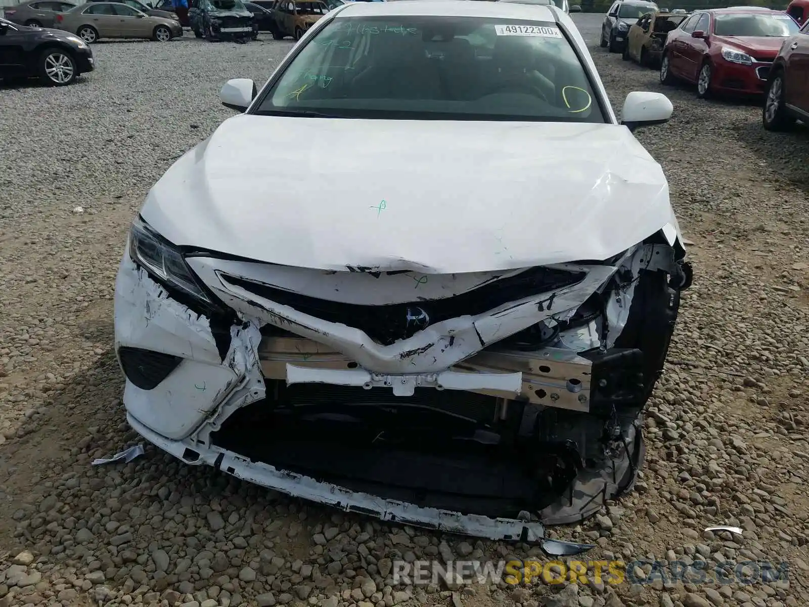 9 Photograph of a damaged car 4T1B11HK3KU828827 TOYOTA CAMRY 2019