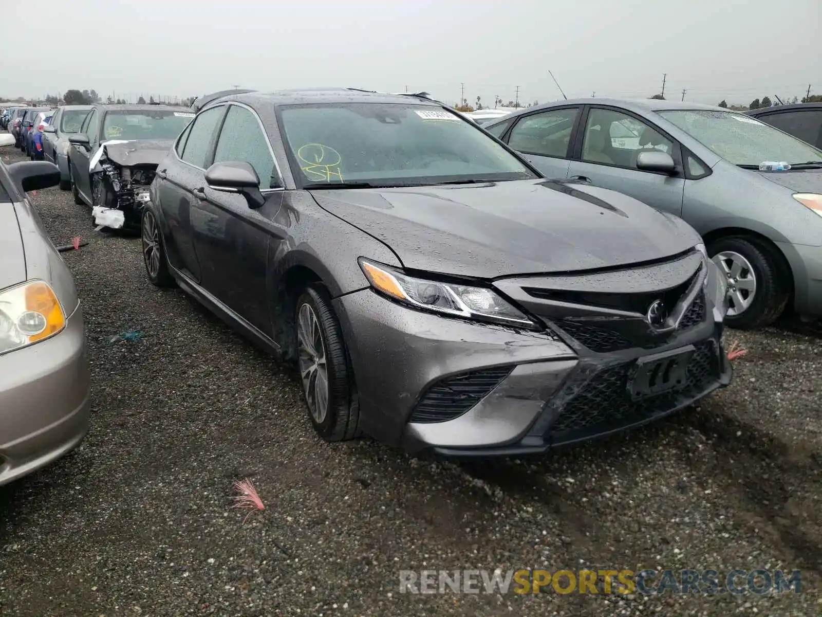 1 Photograph of a damaged car 4T1B11HK3KU829850 TOYOTA CAMRY 2019