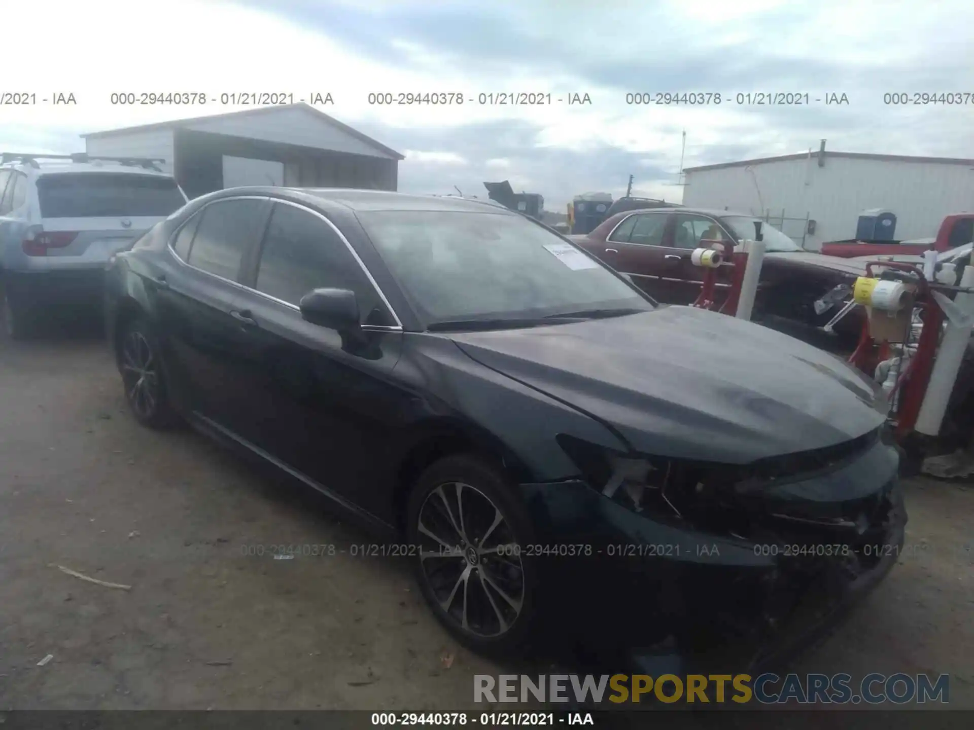 1 Photograph of a damaged car 4T1B11HK3KU830240 TOYOTA CAMRY 2019