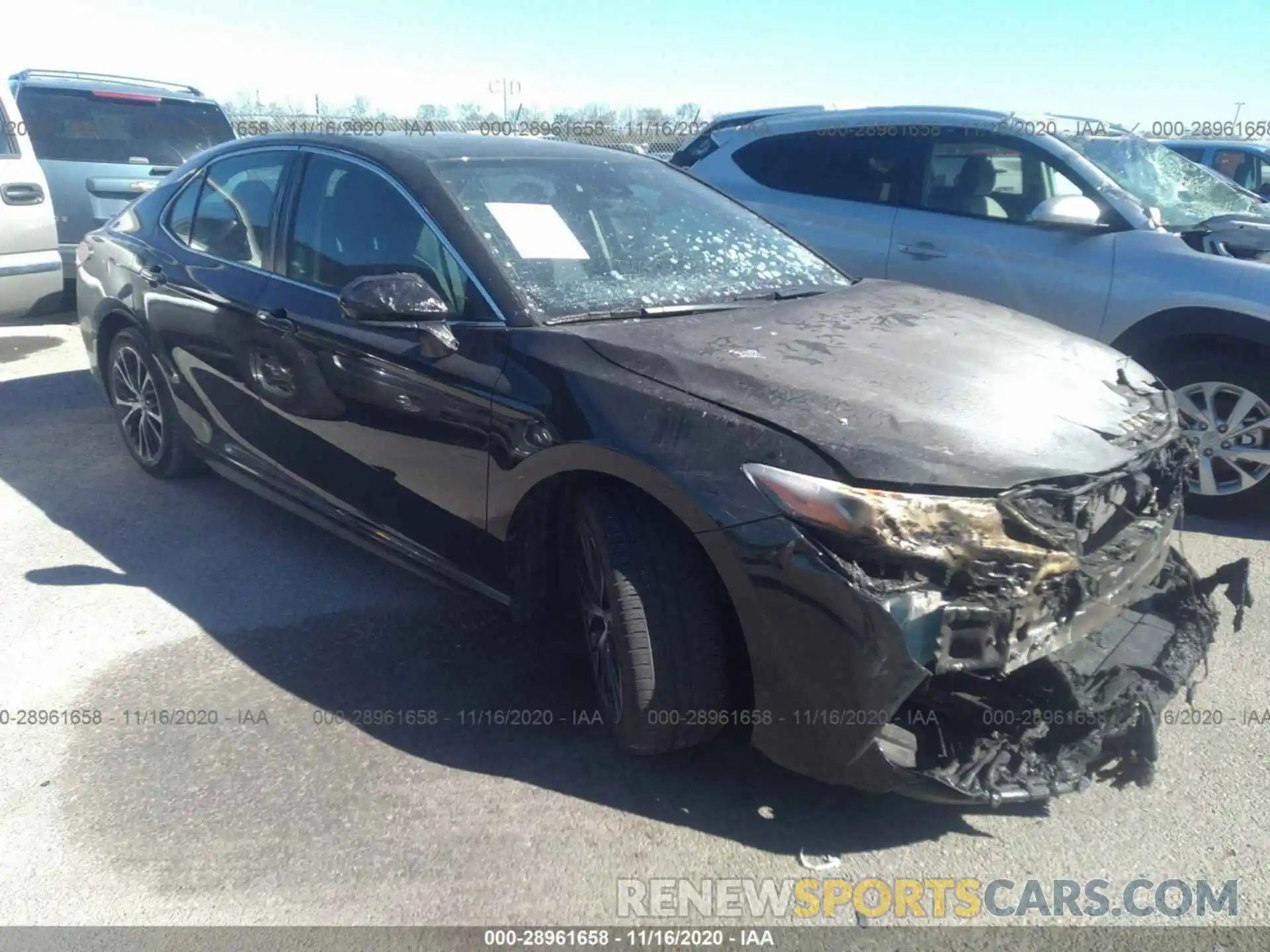 1 Photograph of a damaged car 4T1B11HK3KU831470 TOYOTA CAMRY 2019