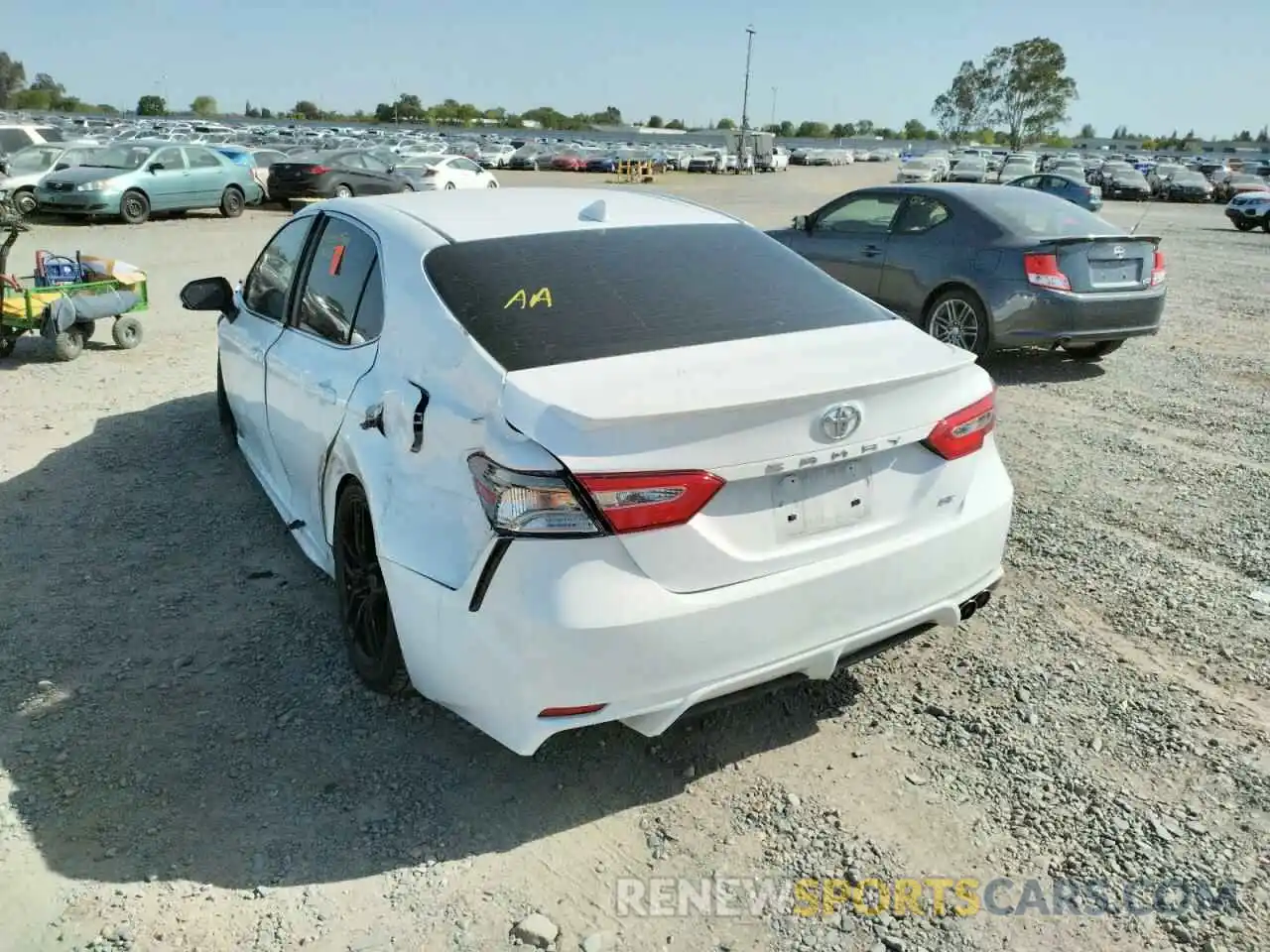 3 Photograph of a damaged car 4T1B11HK3KU831985 TOYOTA CAMRY 2019