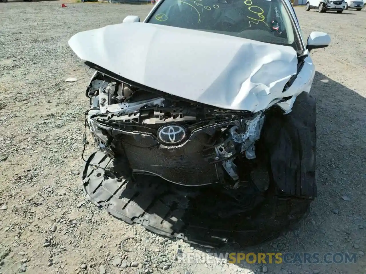 9 Photograph of a damaged car 4T1B11HK3KU831985 TOYOTA CAMRY 2019