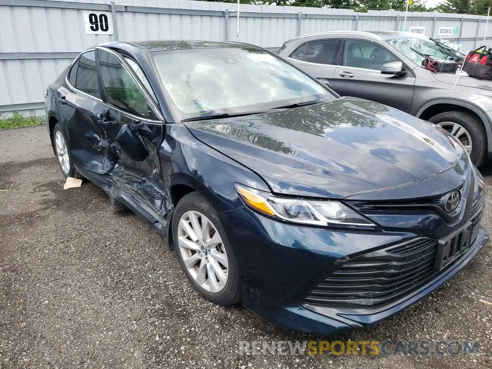 1 Photograph of a damaged car 4T1B11HK3KU832554 TOYOTA CAMRY 2019