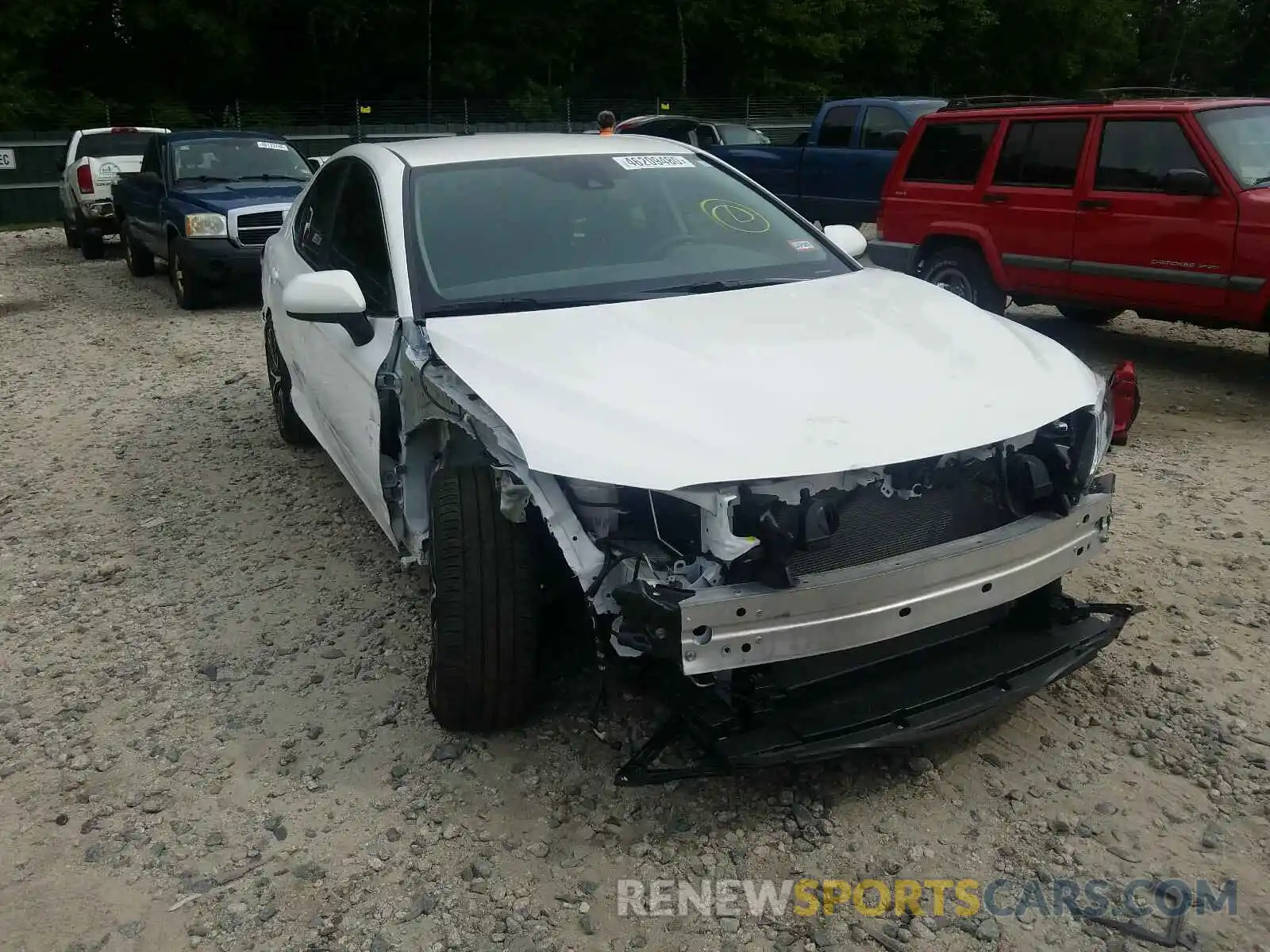 1 Photograph of a damaged car 4T1B11HK3KU832618 TOYOTA CAMRY 2019