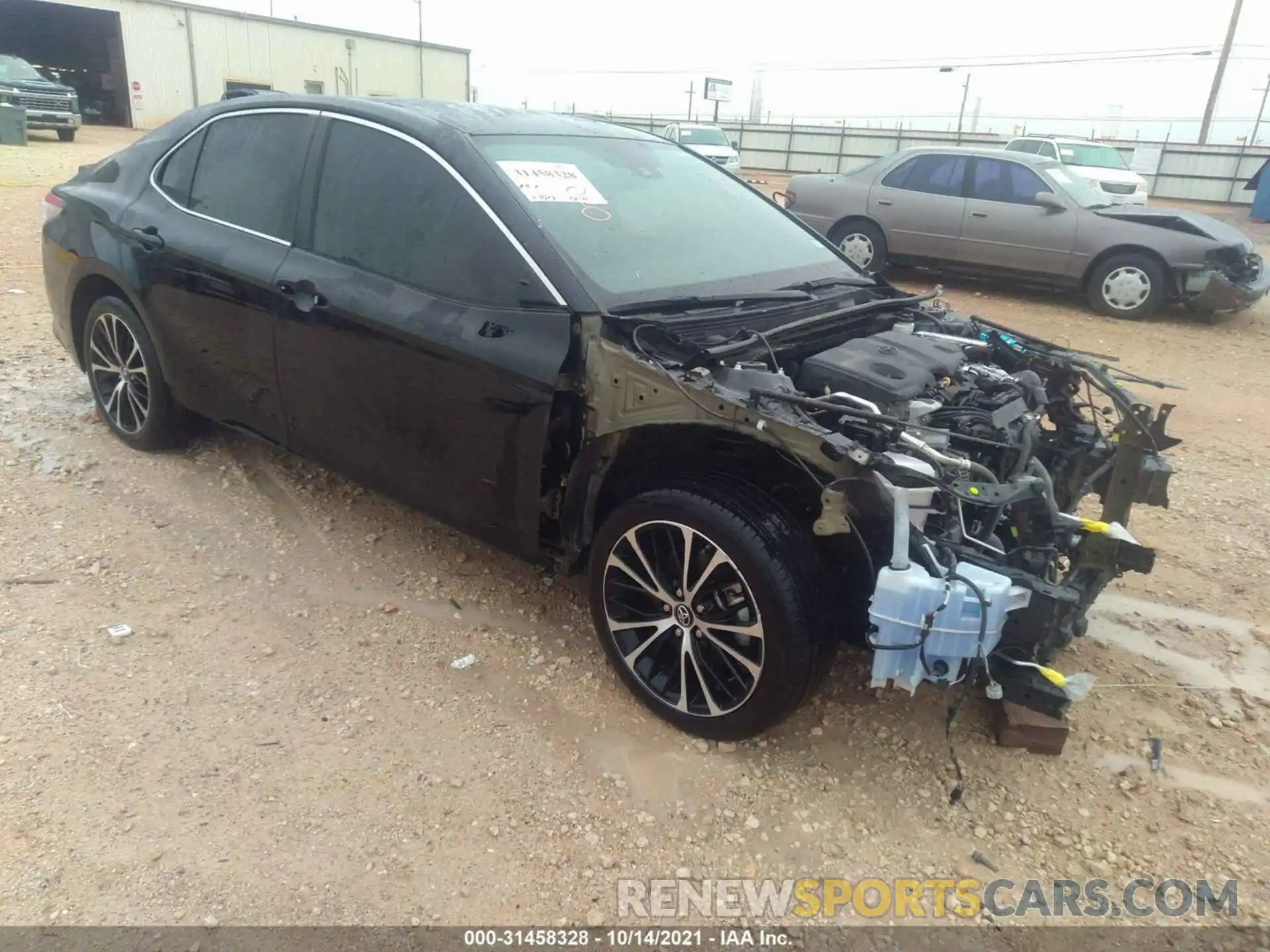 1 Photograph of a damaged car 4T1B11HK3KU832957 TOYOTA CAMRY 2019