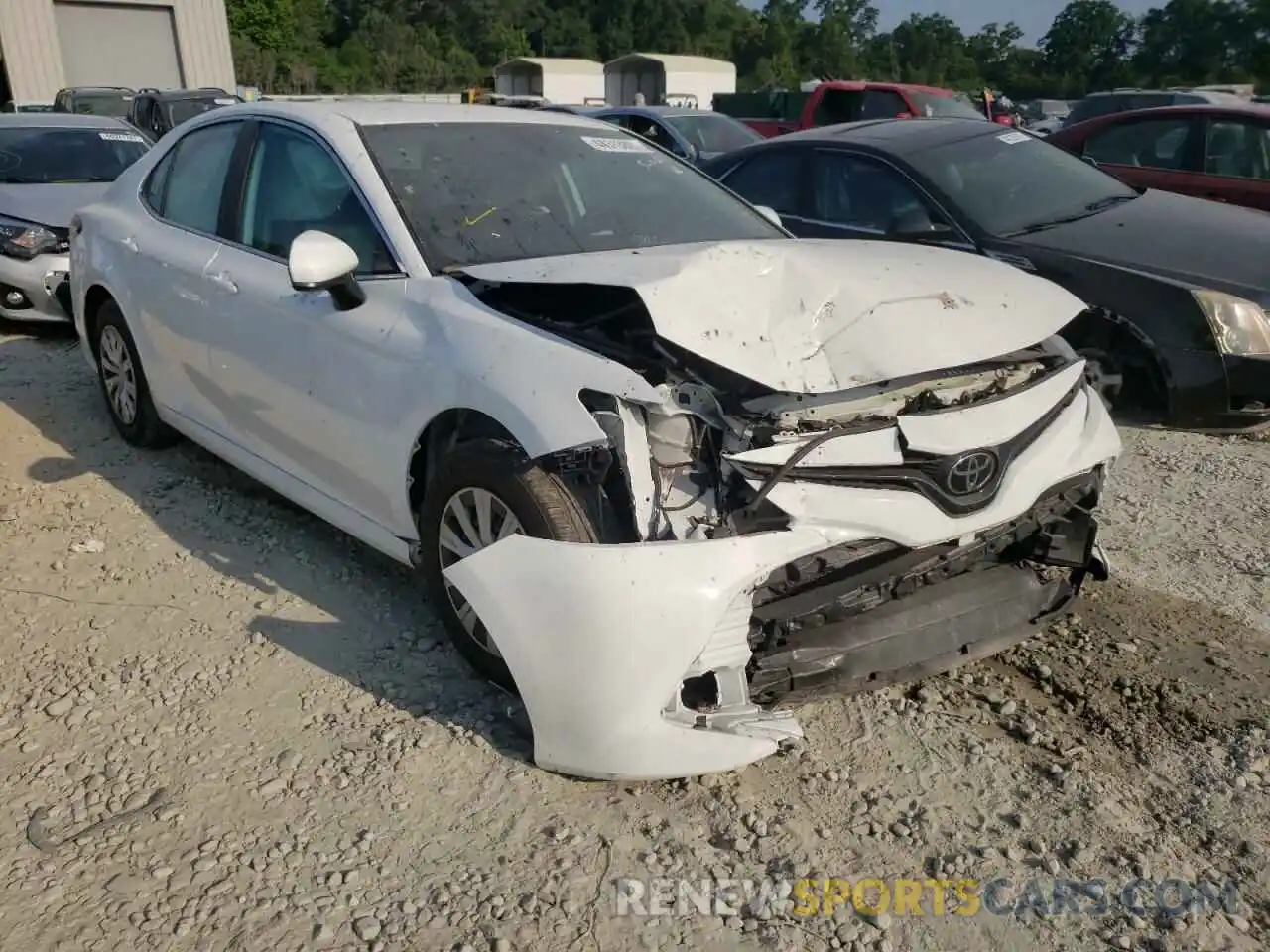 1 Photograph of a damaged car 4T1B11HK3KU833140 TOYOTA CAMRY 2019