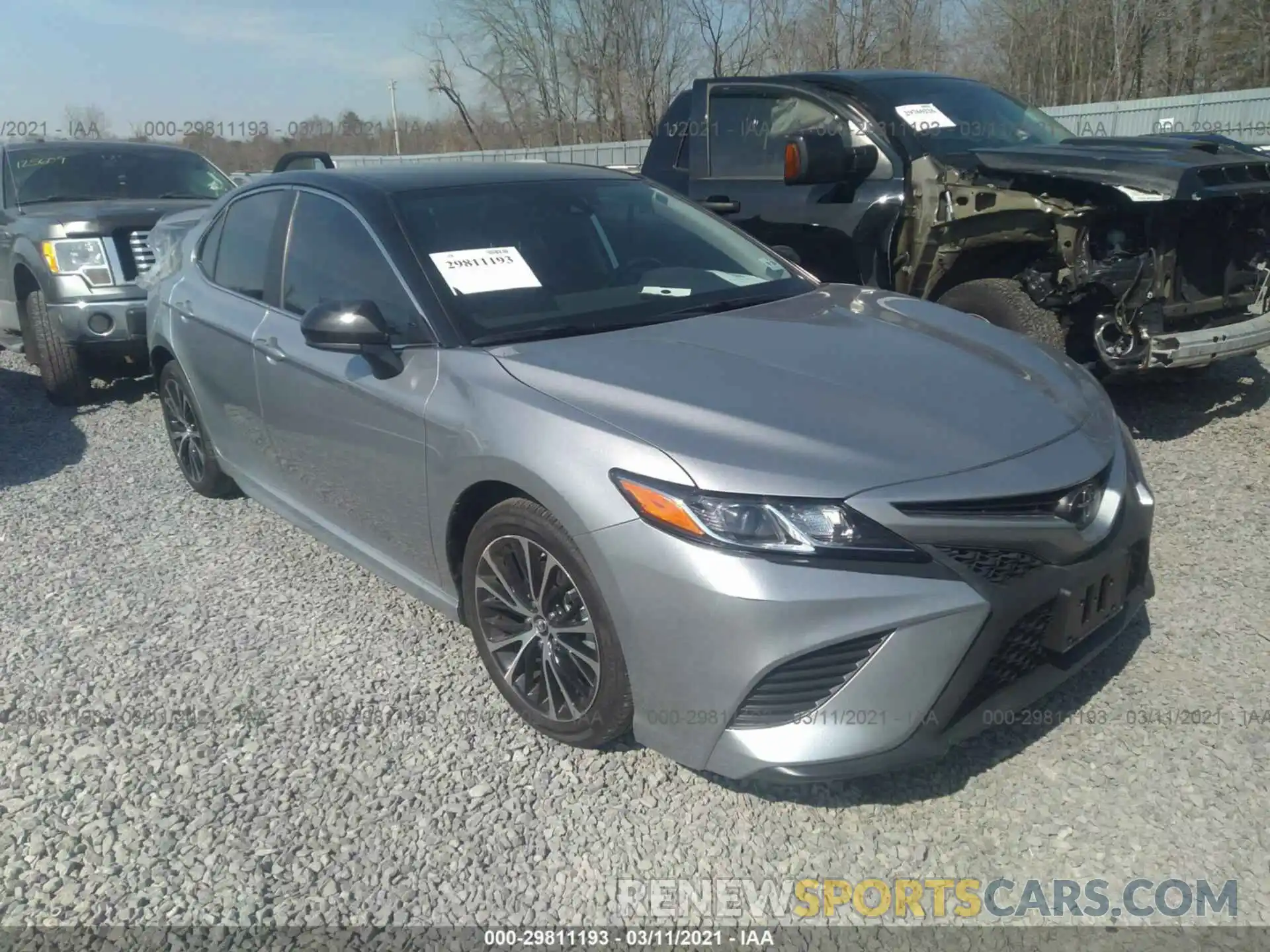 1 Photograph of a damaged car 4T1B11HK3KU833381 TOYOTA CAMRY 2019