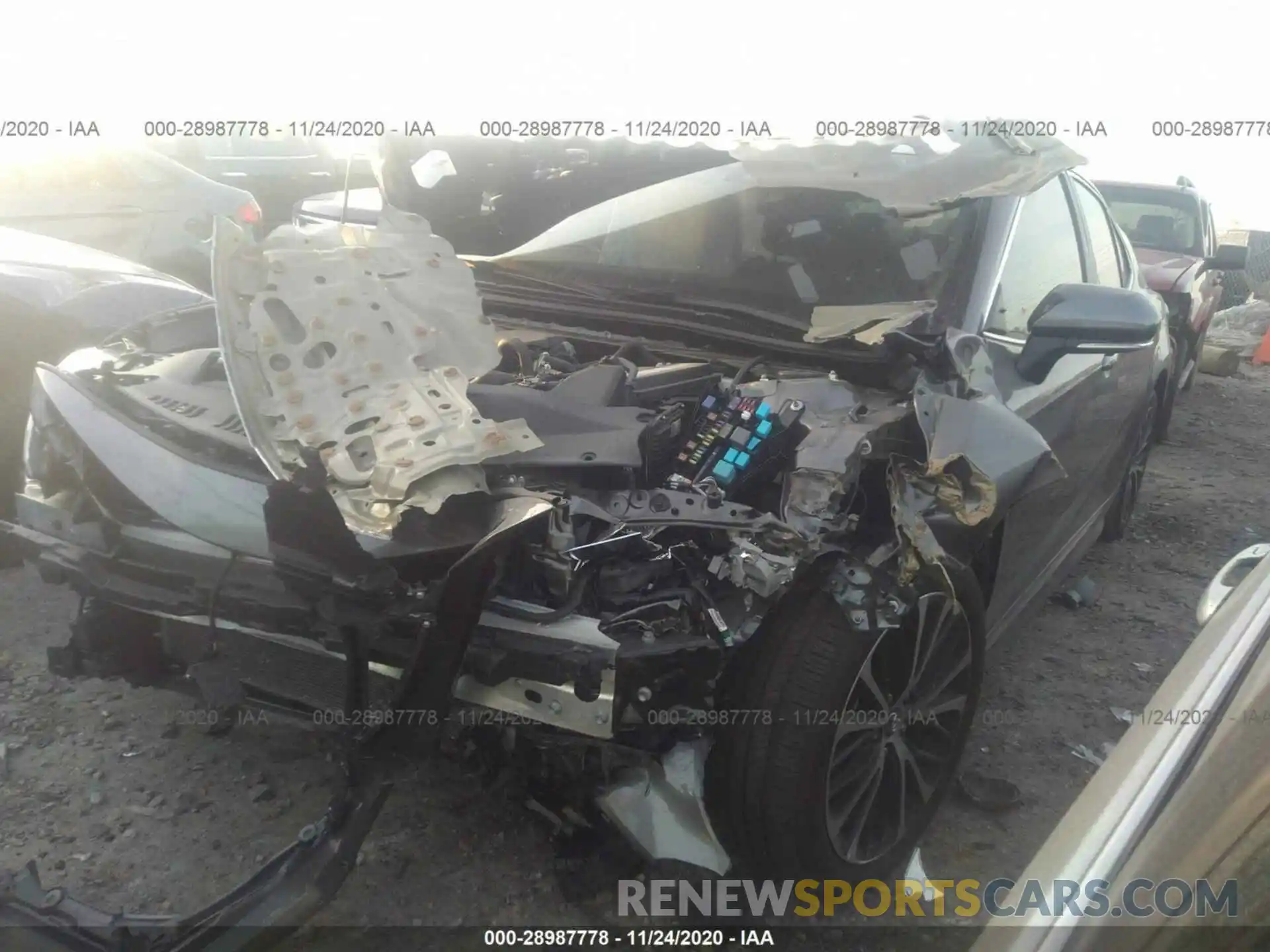 2 Photograph of a damaged car 4T1B11HK3KU833865 TOYOTA CAMRY 2019