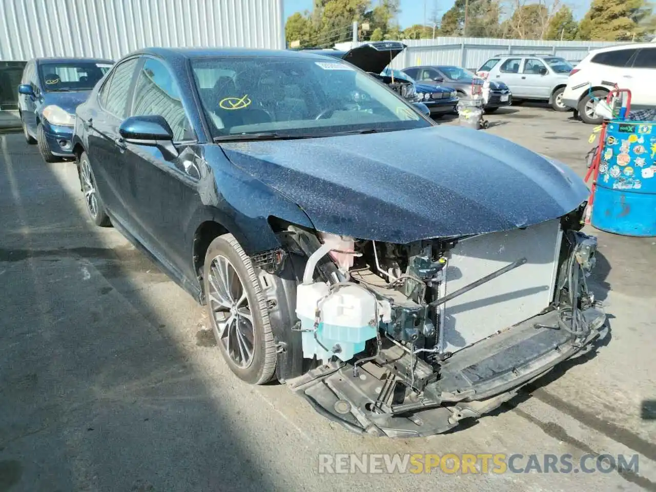 1 Photograph of a damaged car 4T1B11HK3KU833946 TOYOTA CAMRY 2019