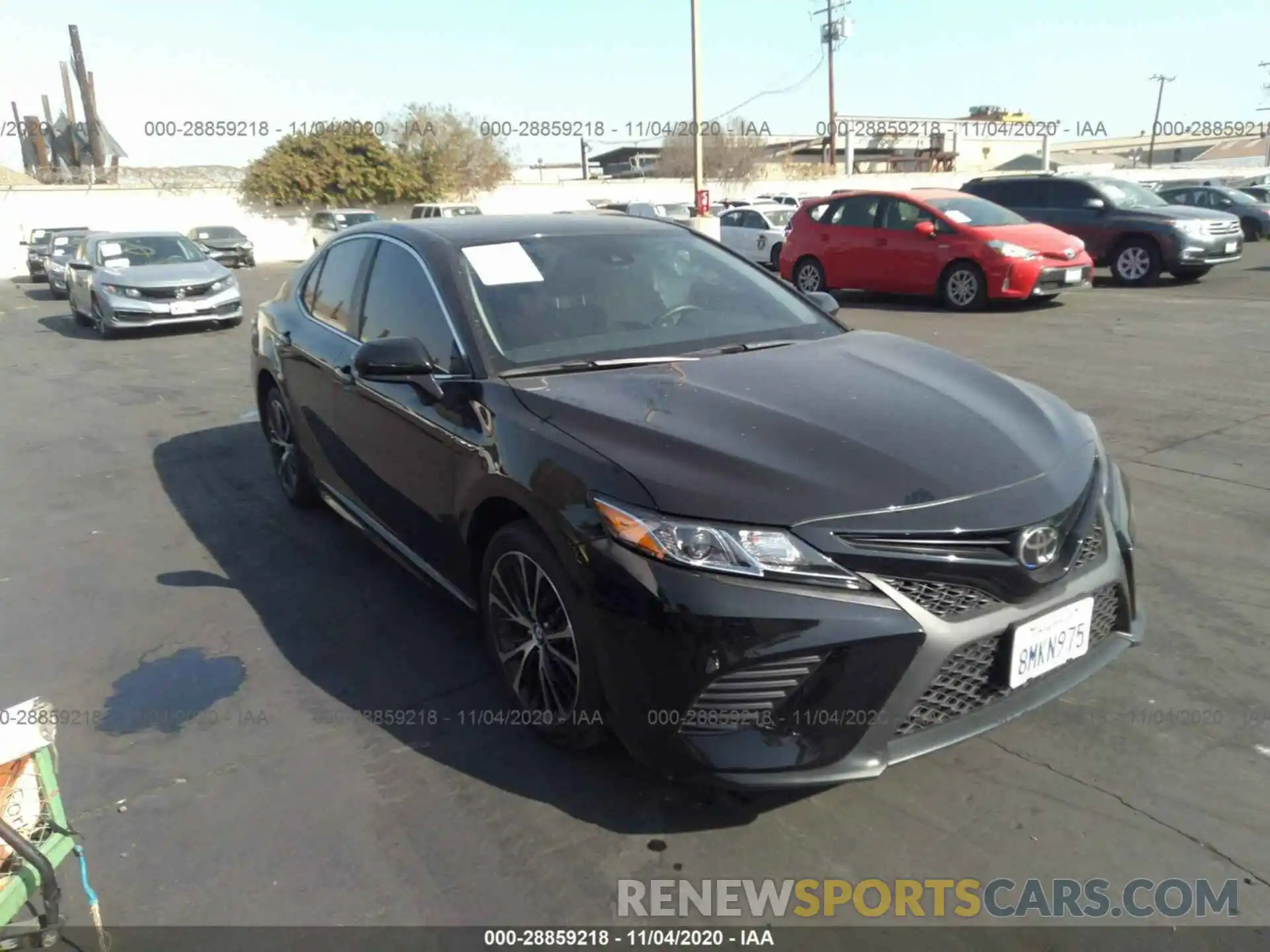 1 Photograph of a damaged car 4T1B11HK3KU834336 TOYOTA CAMRY 2019