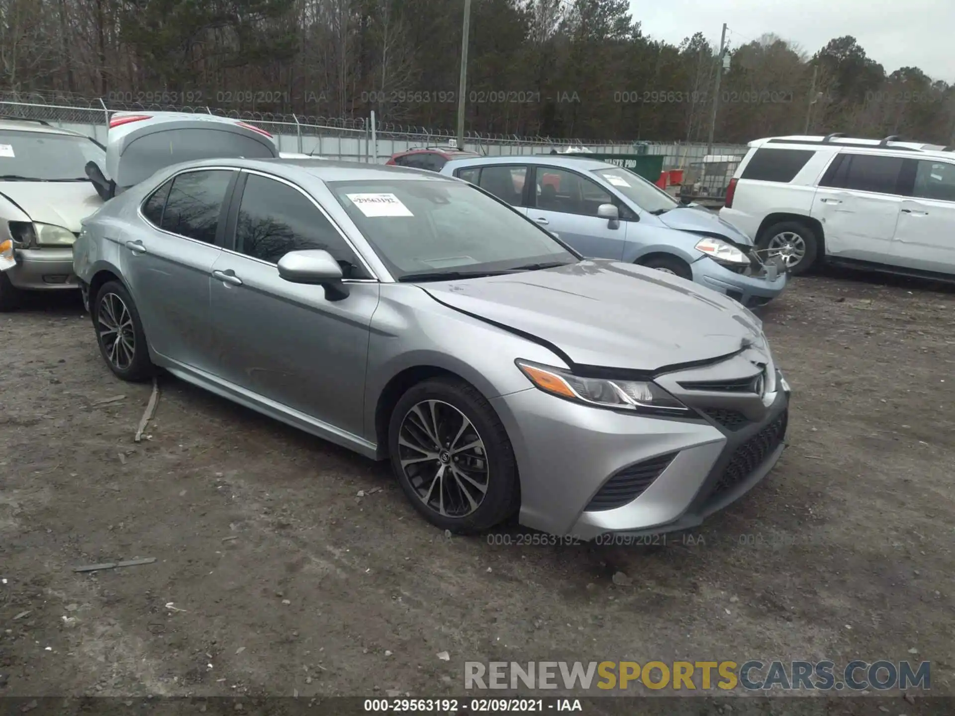 1 Photograph of a damaged car 4T1B11HK3KU836555 TOYOTA CAMRY 2019