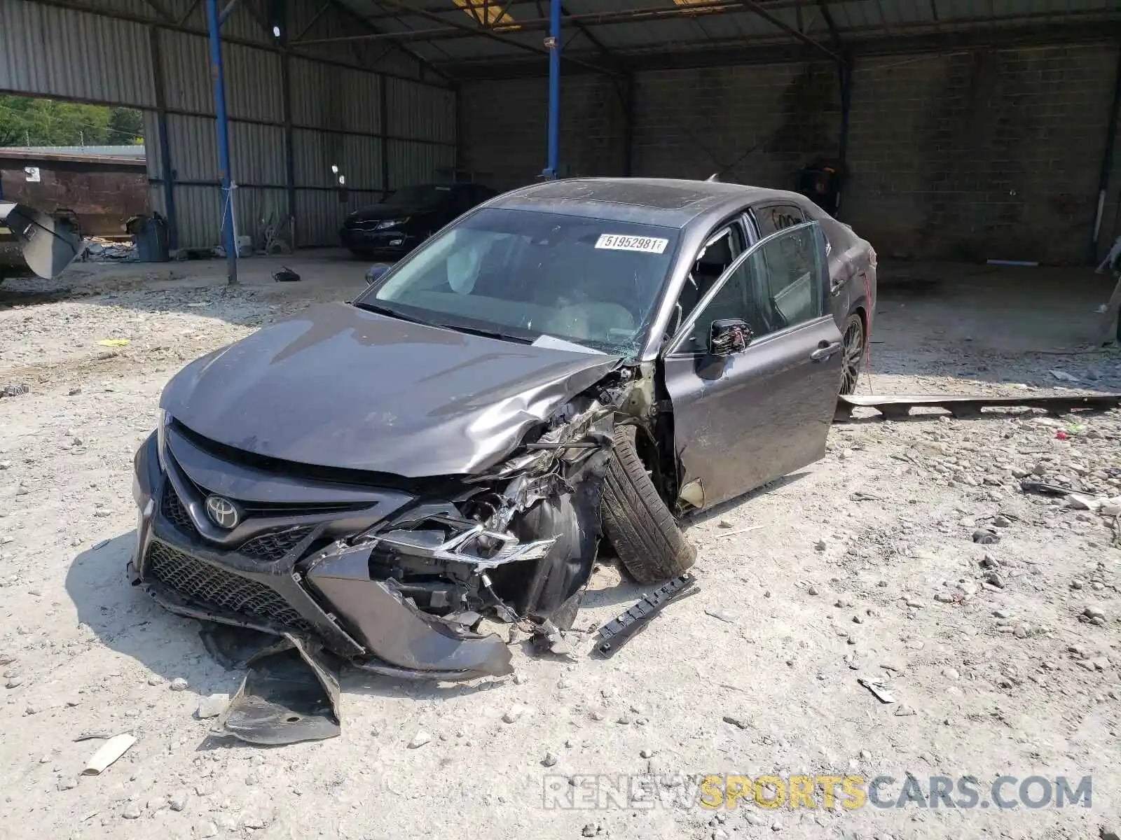 2 Photograph of a damaged car 4T1B11HK3KU839911 TOYOTA CAMRY 2019